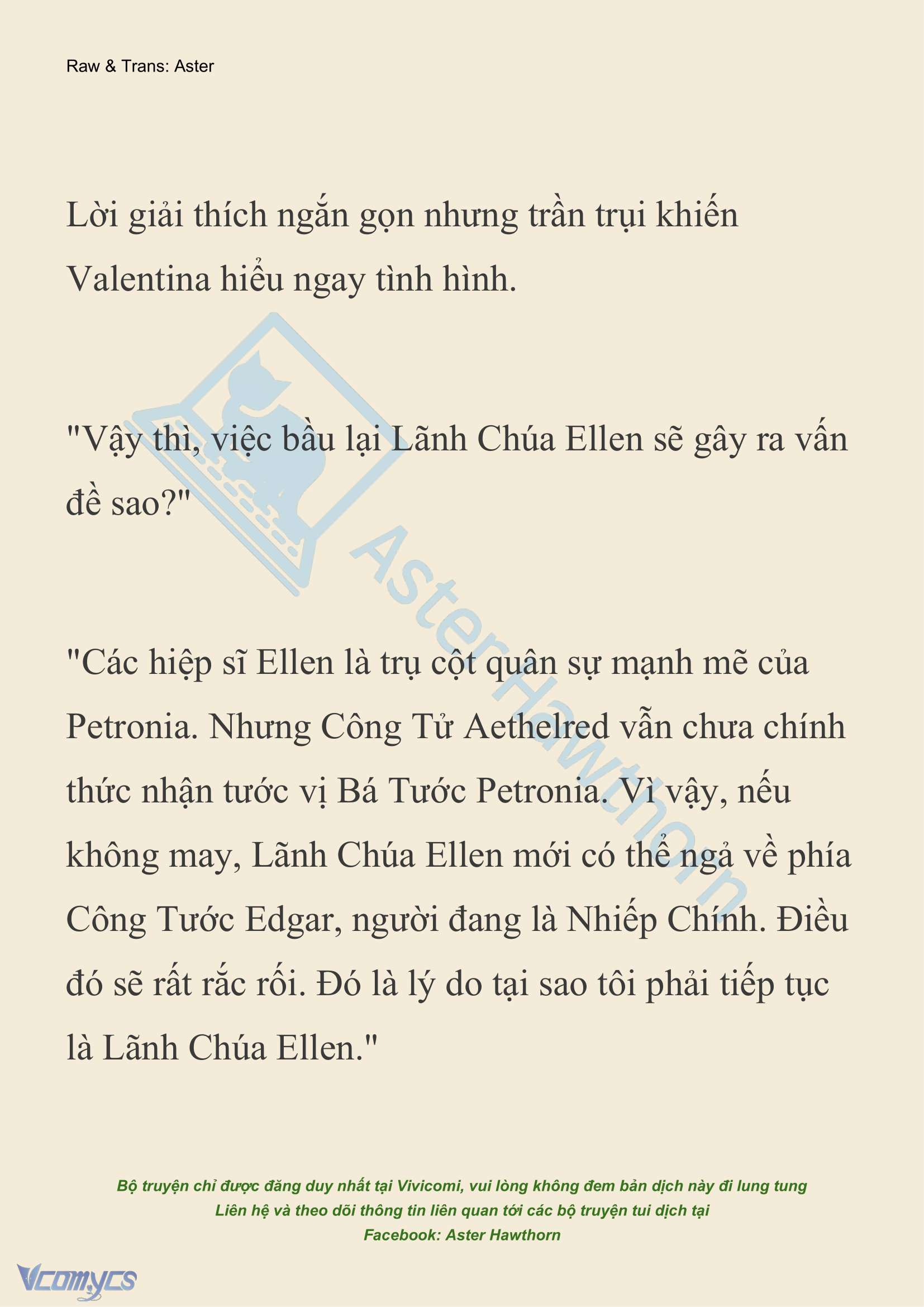 [NOVEL] Thiên Đường Của Valentina Chap 101 - Trang 2