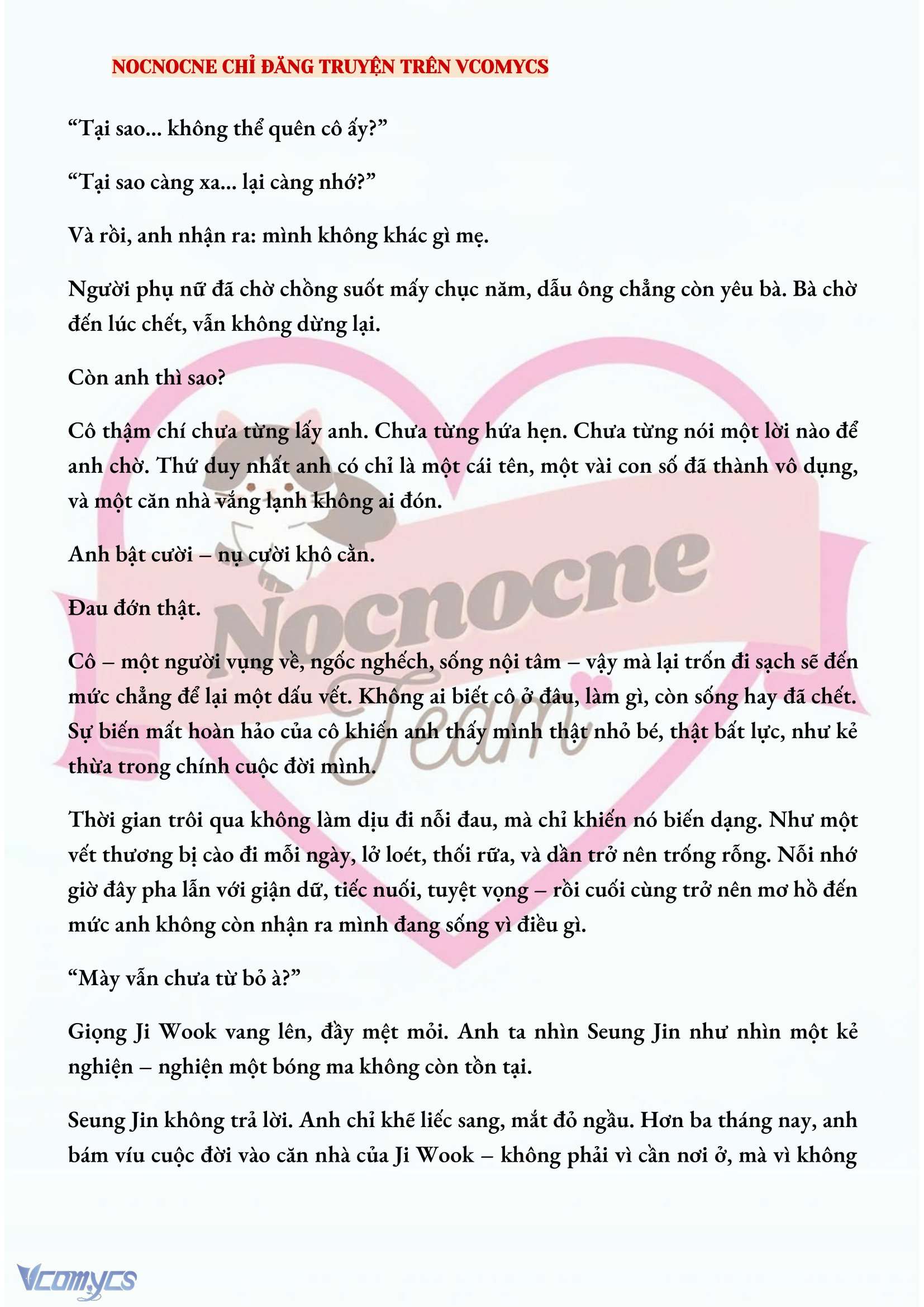 [NOVEL] CHÚNG TA KẾT THÚC VÀO MÙA THU Chap 53 - Trang 2