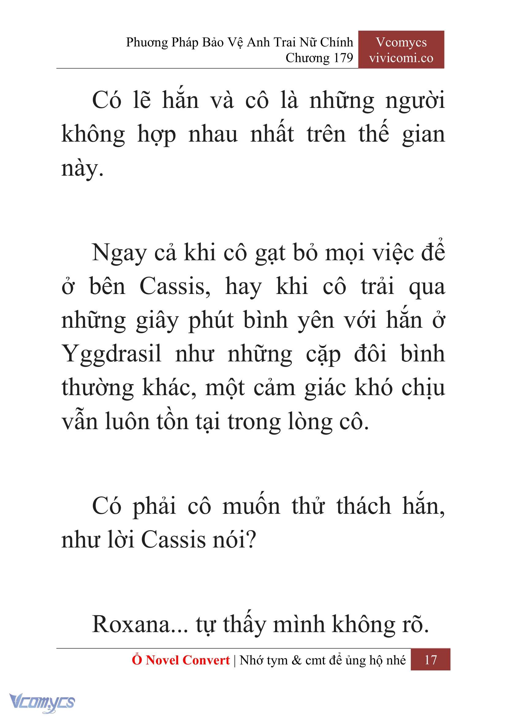 [Novel] Phương Pháp Bảo Vệ Anh Trai Nữ Chính Chap 179 - Trang 2