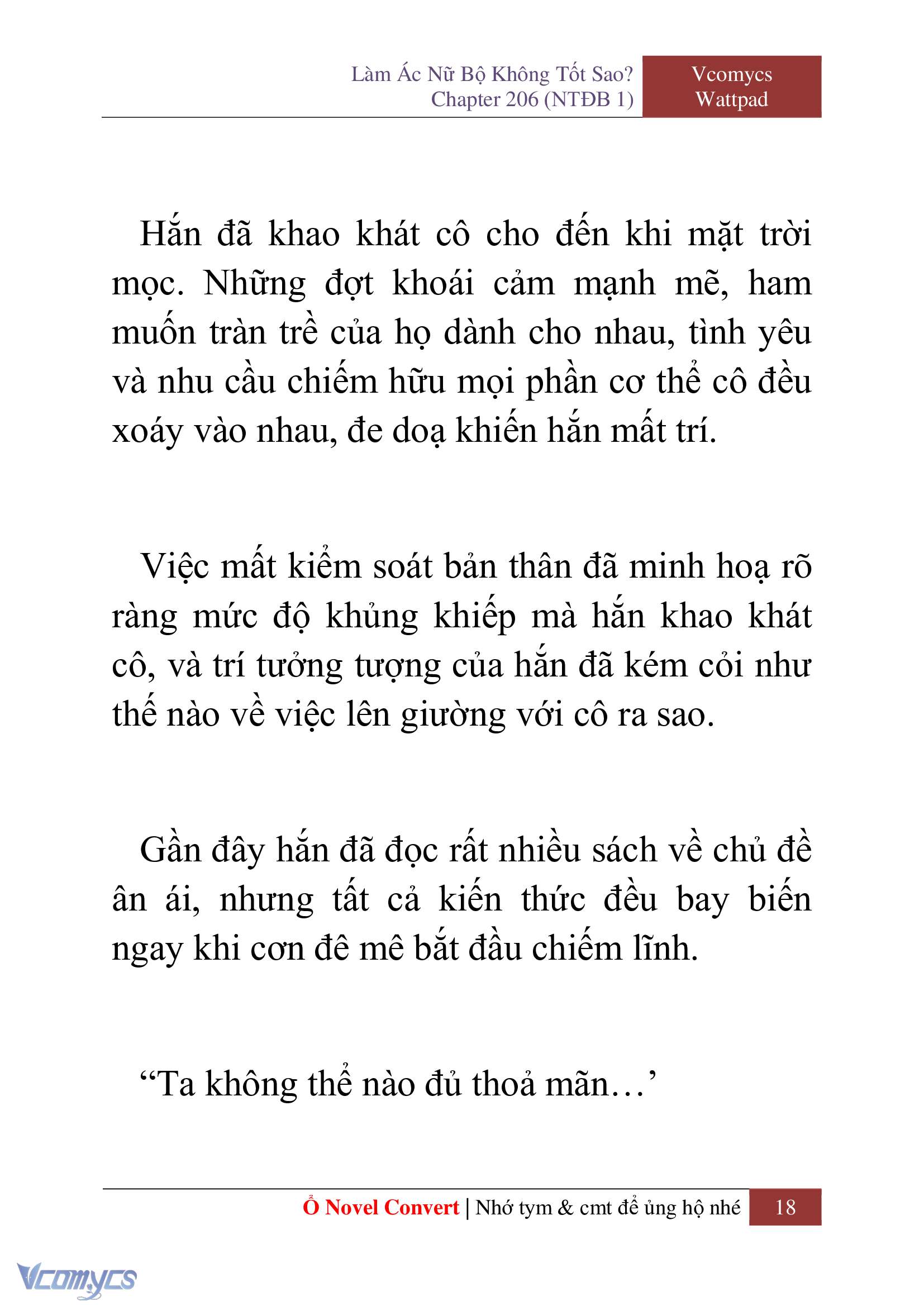 [Novel] Làm Ác Nữ Bộ Không Tốt Sao? Chap 206 - Trang 2