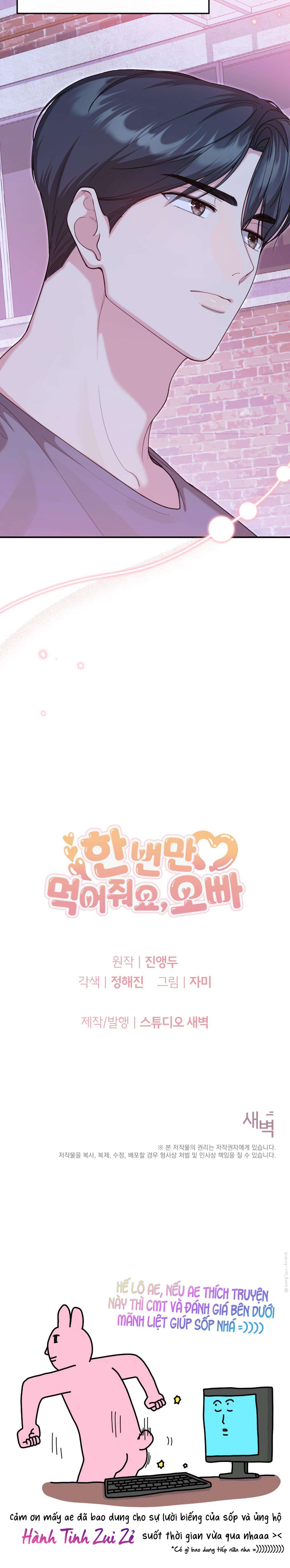 〖18+〗- Chỉ Ăn Một Lần Thôi Nhé, Oppa Chap 14 - Trang 2