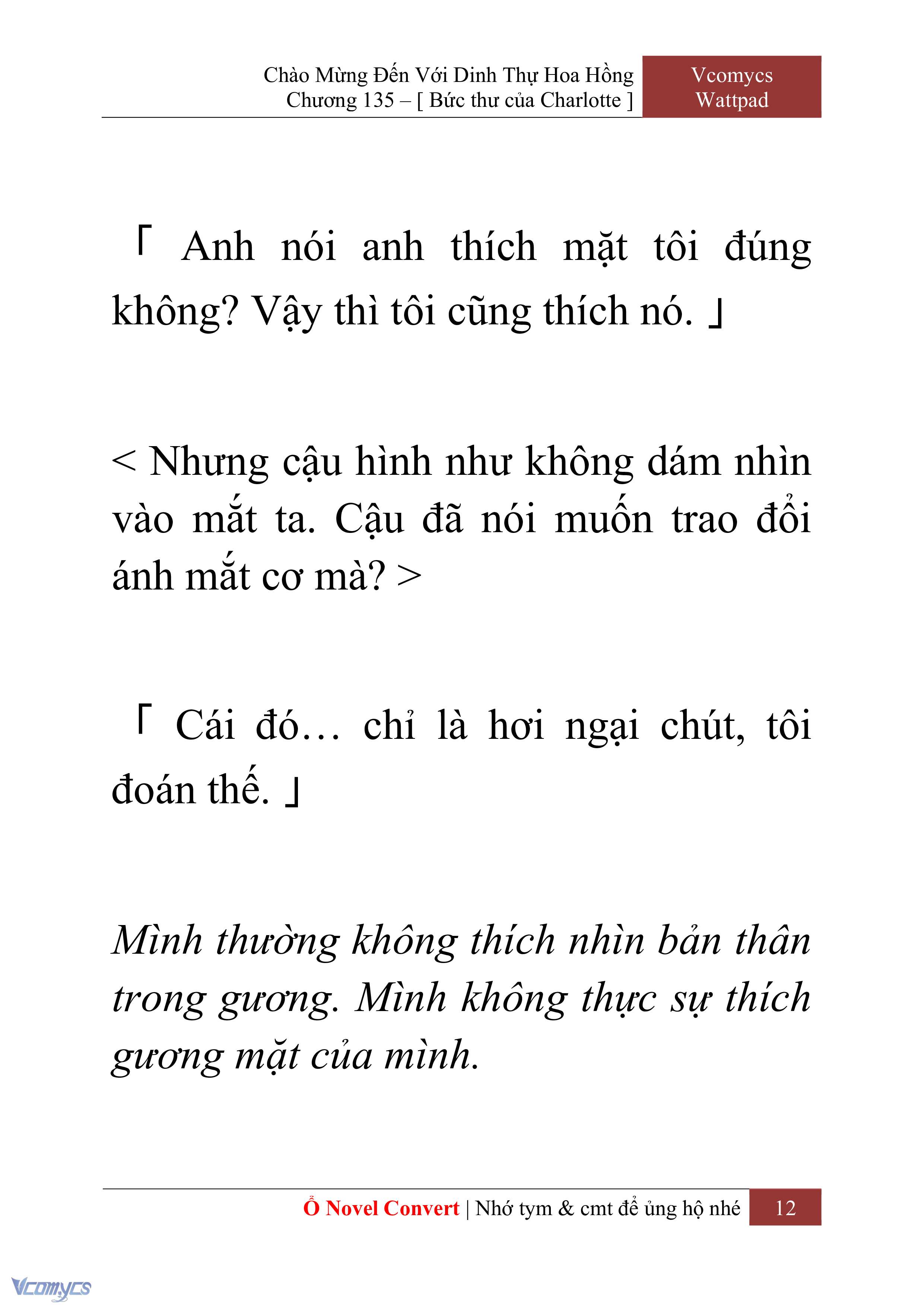 [Novel] Chào Mừng Đến Với Dinh Thự Hoa Hồng Chap 135 - Trang 2