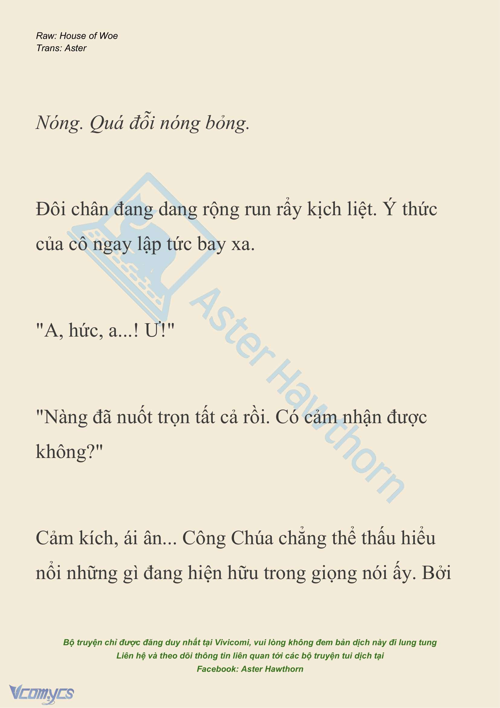 [NOVEL] Dành Cho Các Nữ Thần: Dành cho Psyche Chap 19 - Trang 2