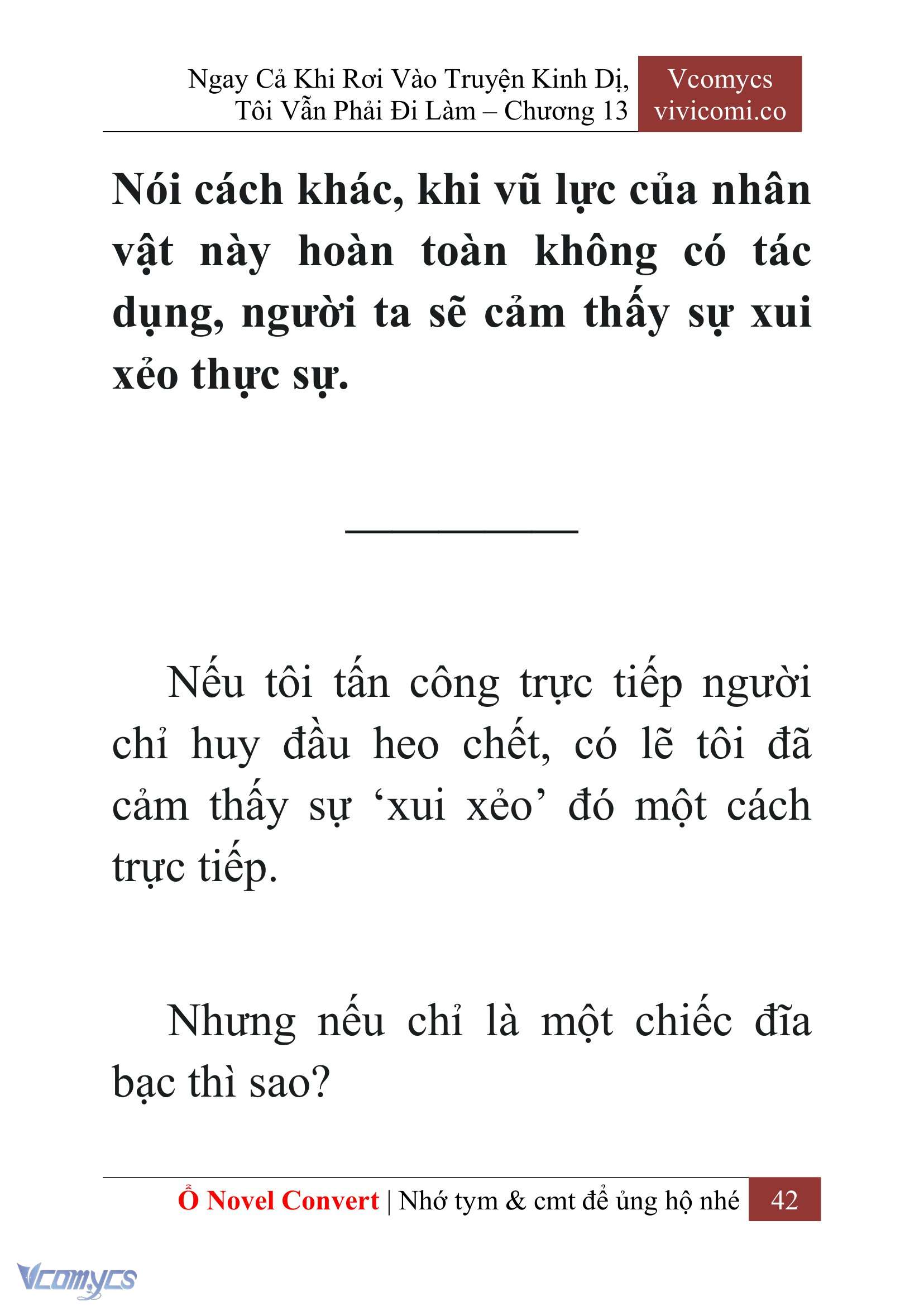 [Novel] Ngay Cả Khi Rơi Vào Truyện Kinh Dị, Tôi Vẫn Phải Đi Làm Chap 13 - Trang 2