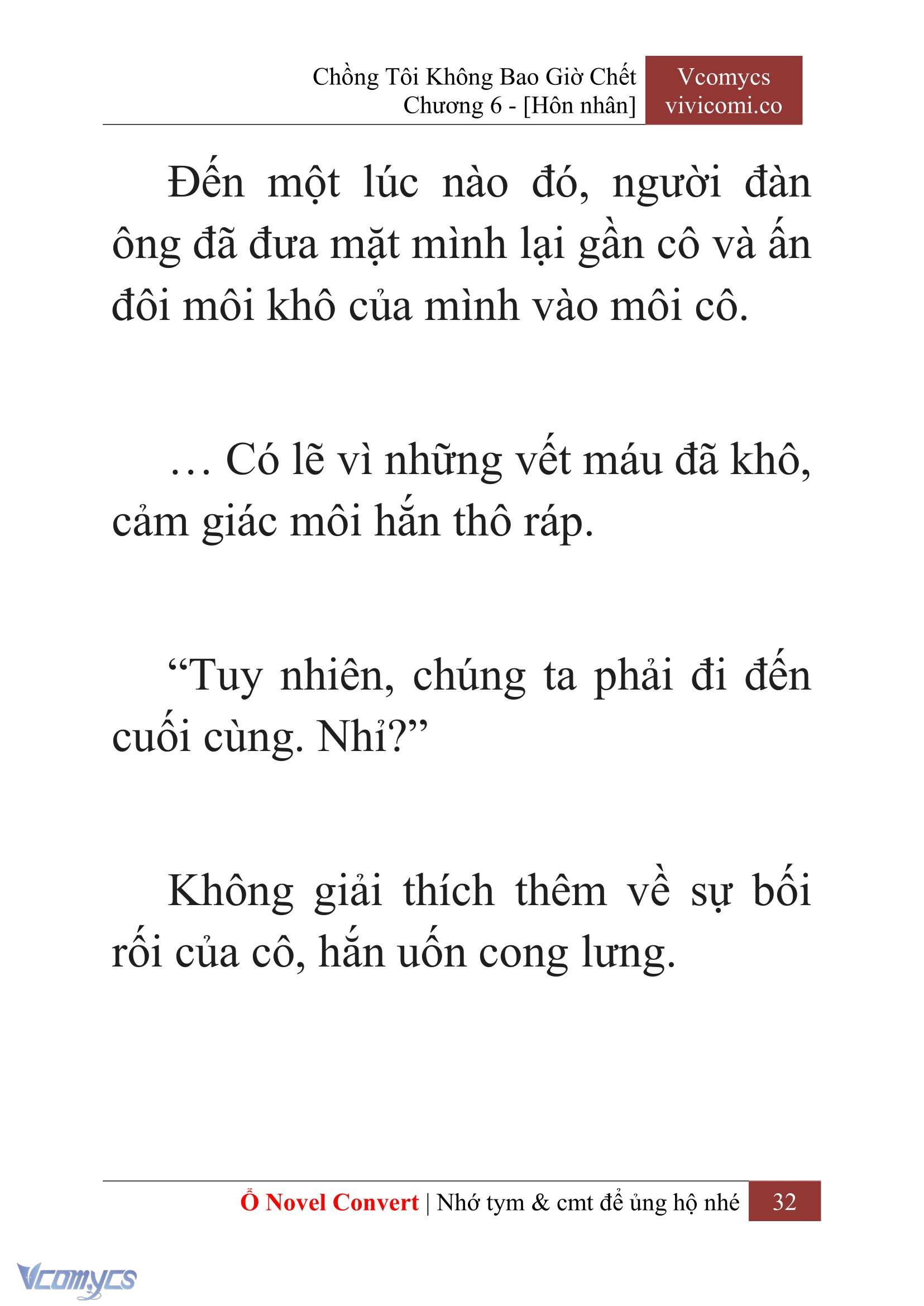 [Novel] Chồng Tôi Không Bao Giờ Chết Chap 6 - Trang 2