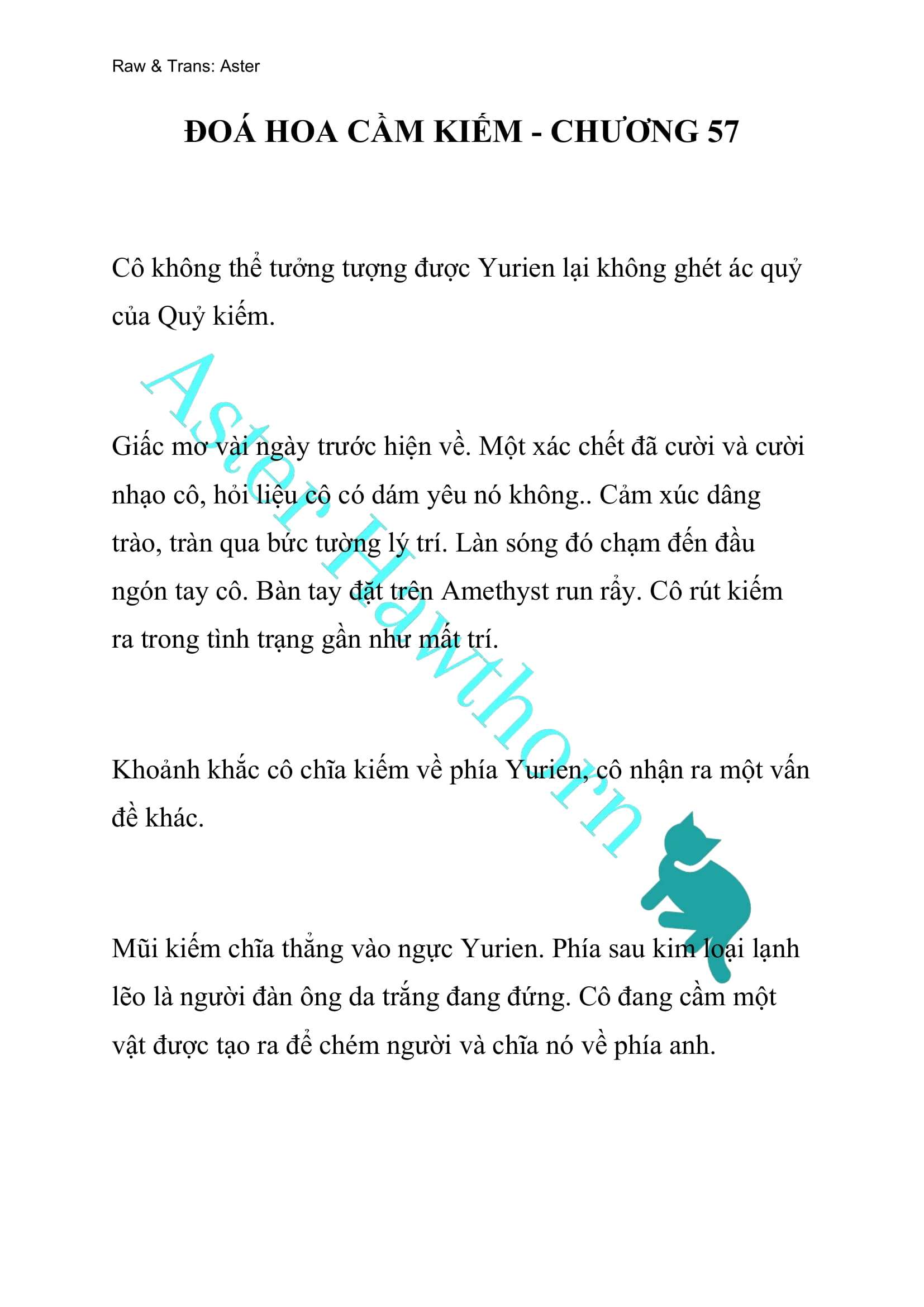 [NOVEL] Đóa Hoa Cầm Kiếm Chap 57 - Trang 2