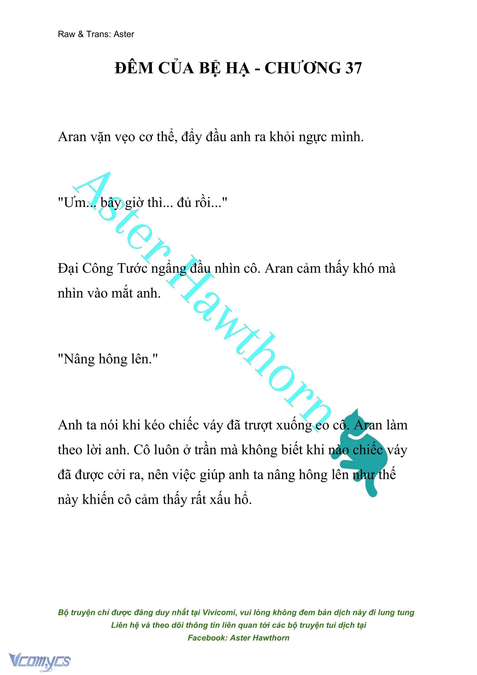 [NOVEL] Đêm Của Bệ Hạ Chap 37 - Trang 2