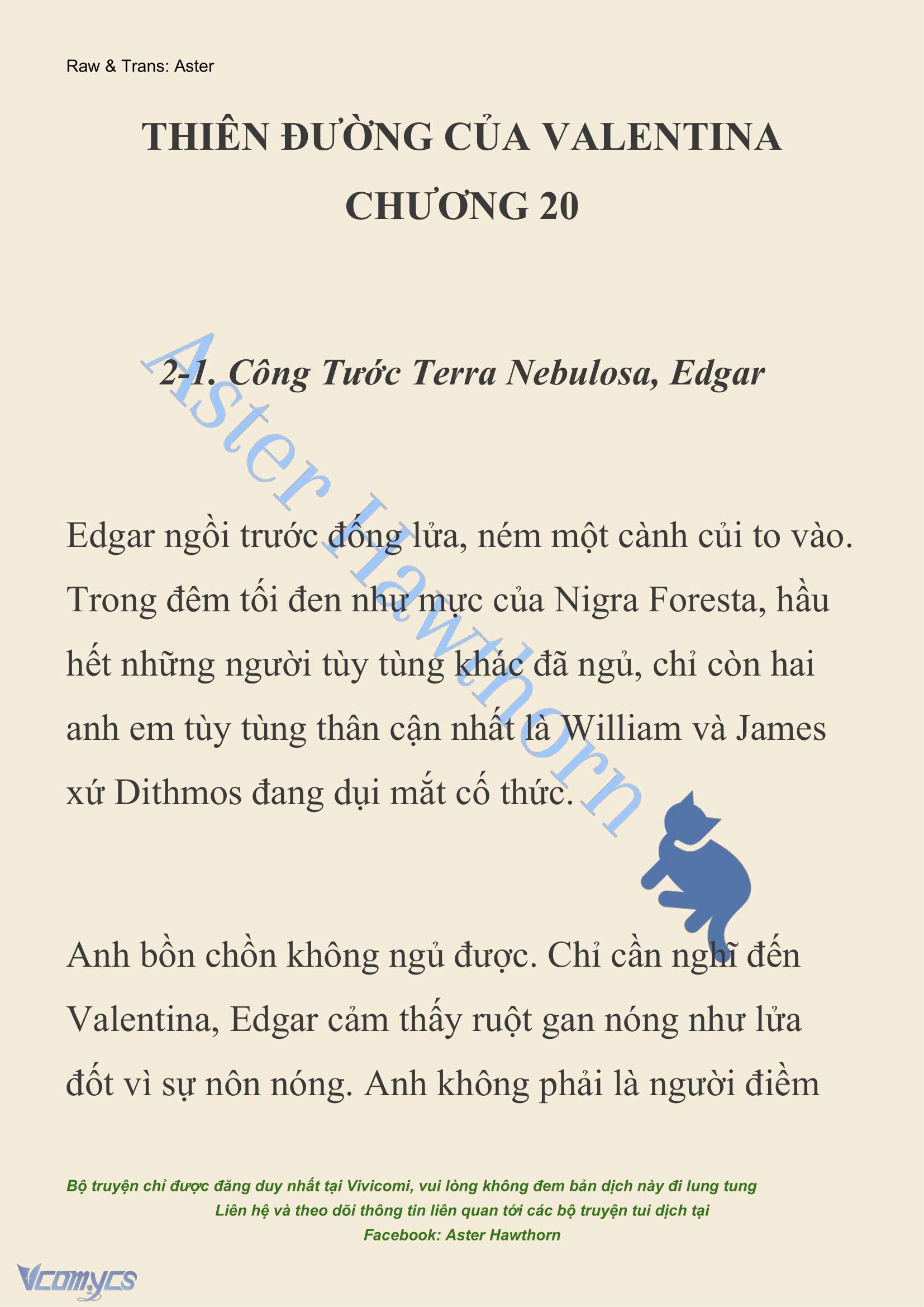 [NOVEL] Thiên Đường Của Valentina Chap 20 - Trang 2