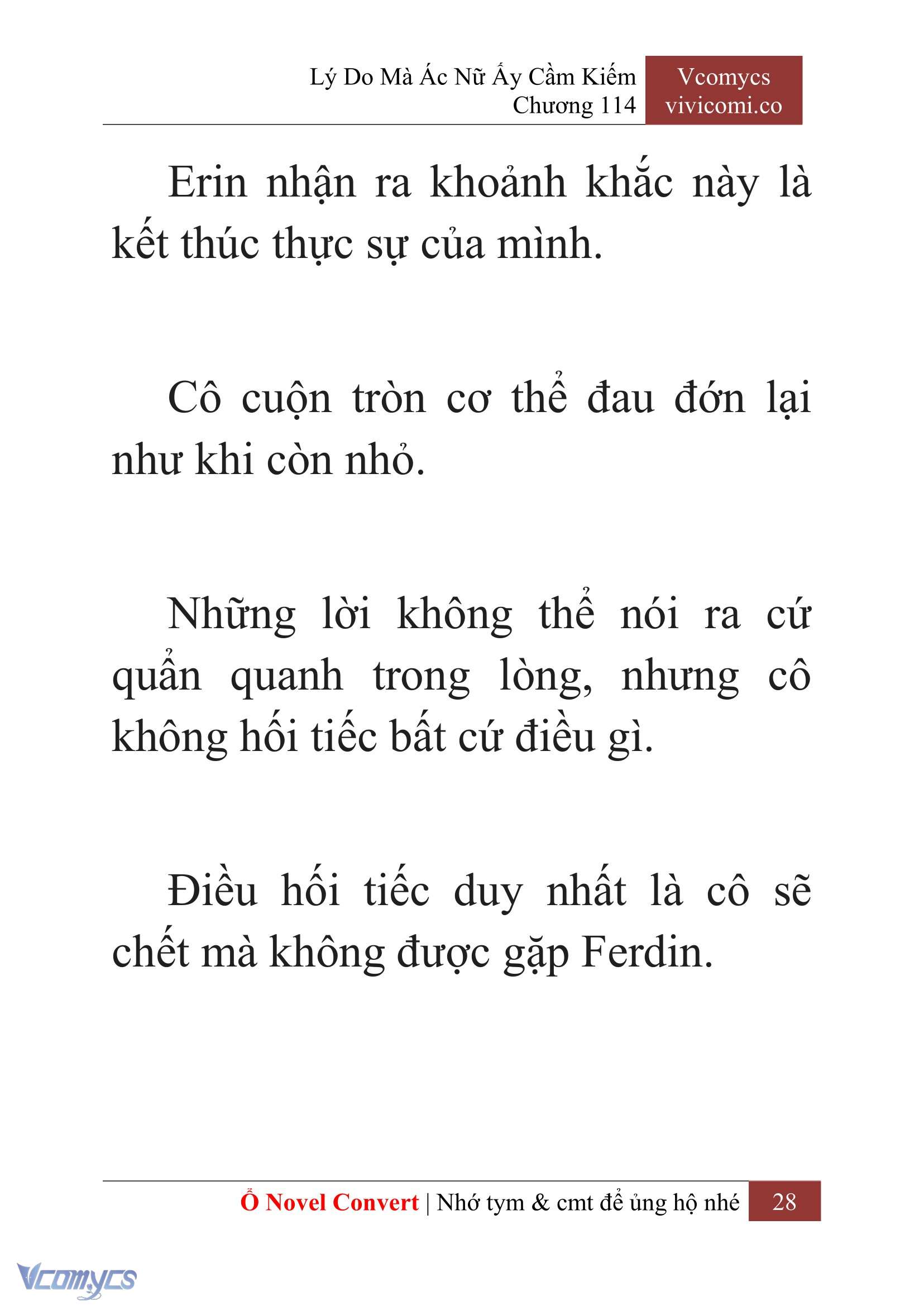 [Novel] Lý Do Mà Ác Nữ Ấy Cầm Kiếm Chap 114 - Trang 2