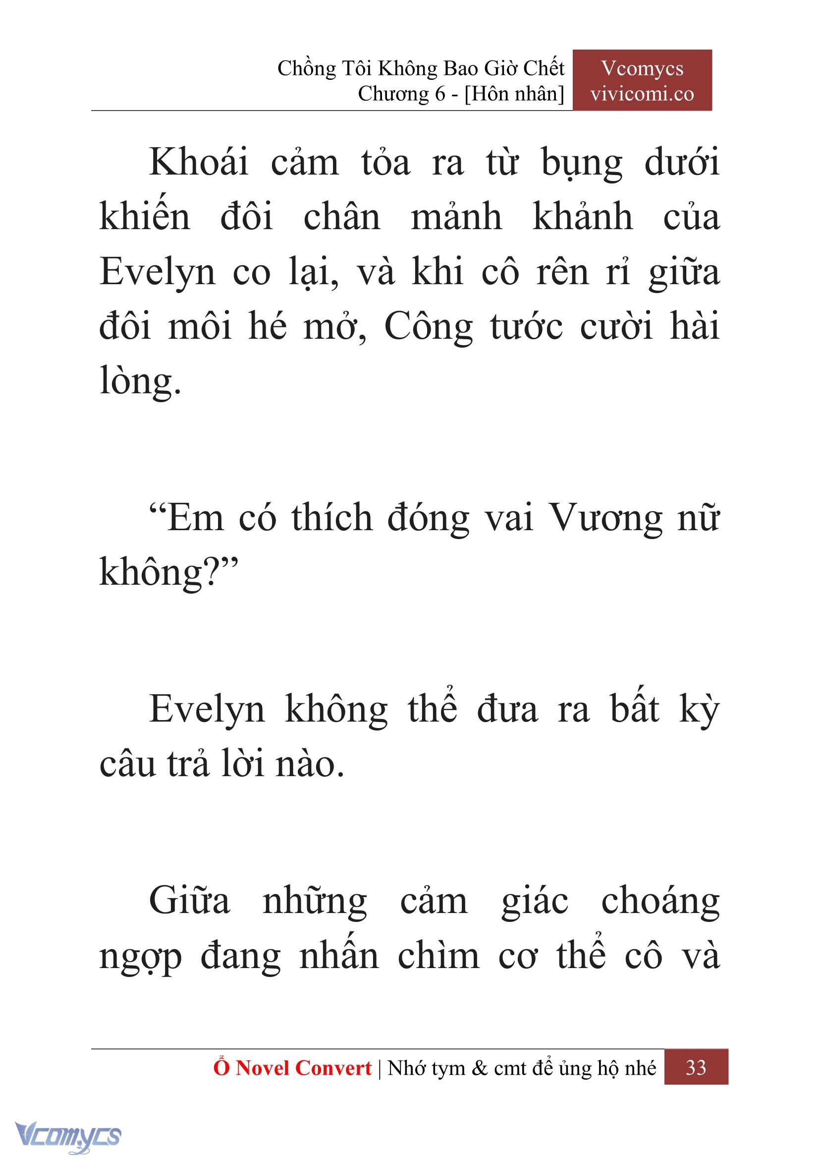[Novel] Chồng Tôi Không Bao Giờ Chết Chap 6 - Trang 2