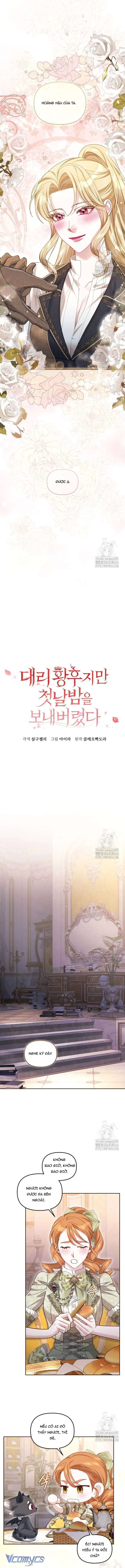 Tôi Đã Trải Qua Đêm Đầu Tiên Dù Chỉ Là Hoàng Hậu Thay Thế Chap 34 - Trang 2