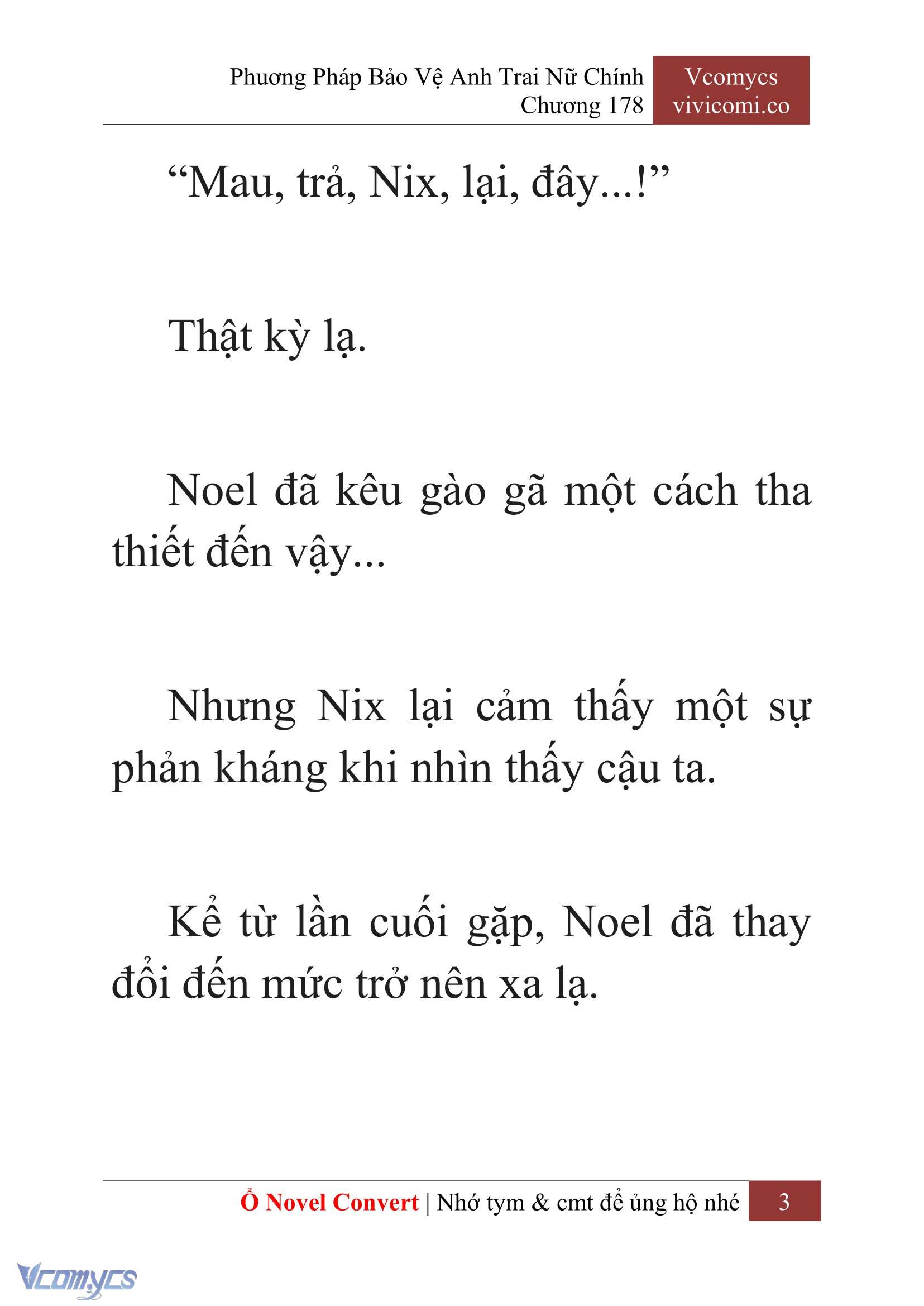 [Novel] Phương Pháp Bảo Vệ Anh Trai Nữ Chính Chap 178 - Trang 2