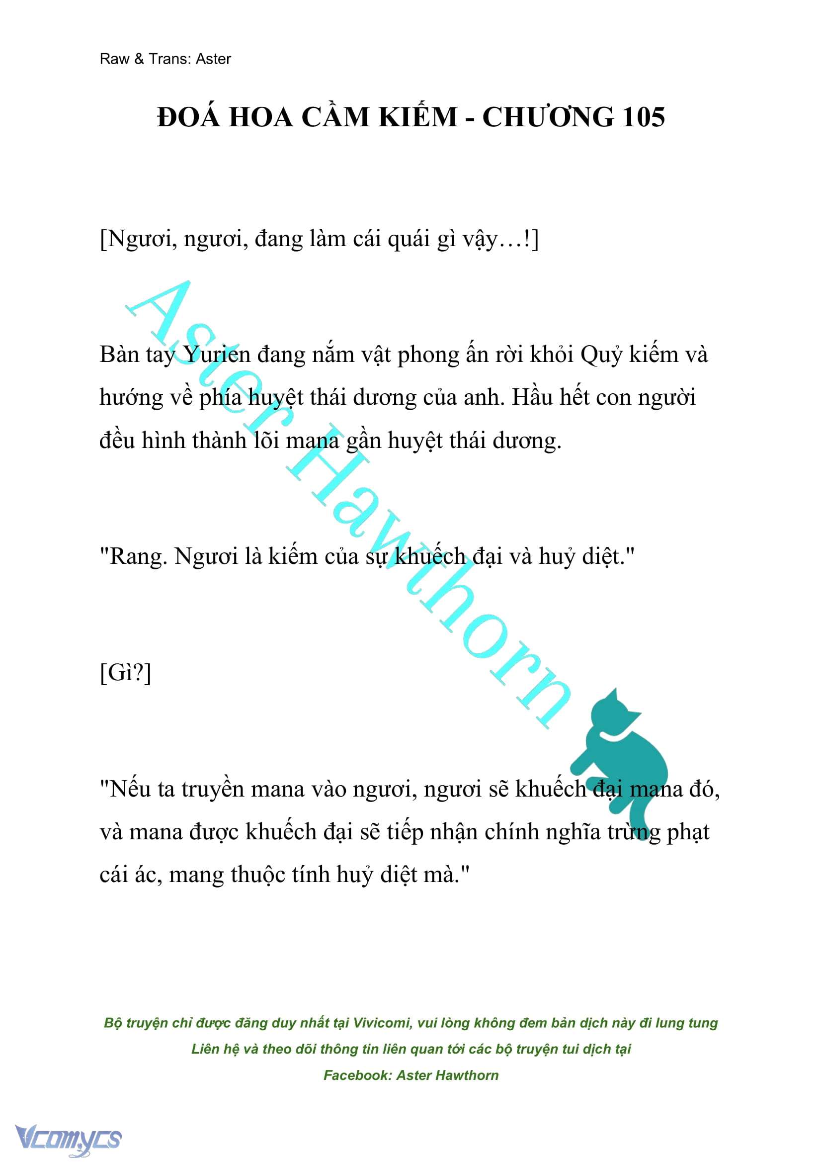 [NOVEL] Đóa Hoa Cầm Kiếm Chap 105 - Trang 2