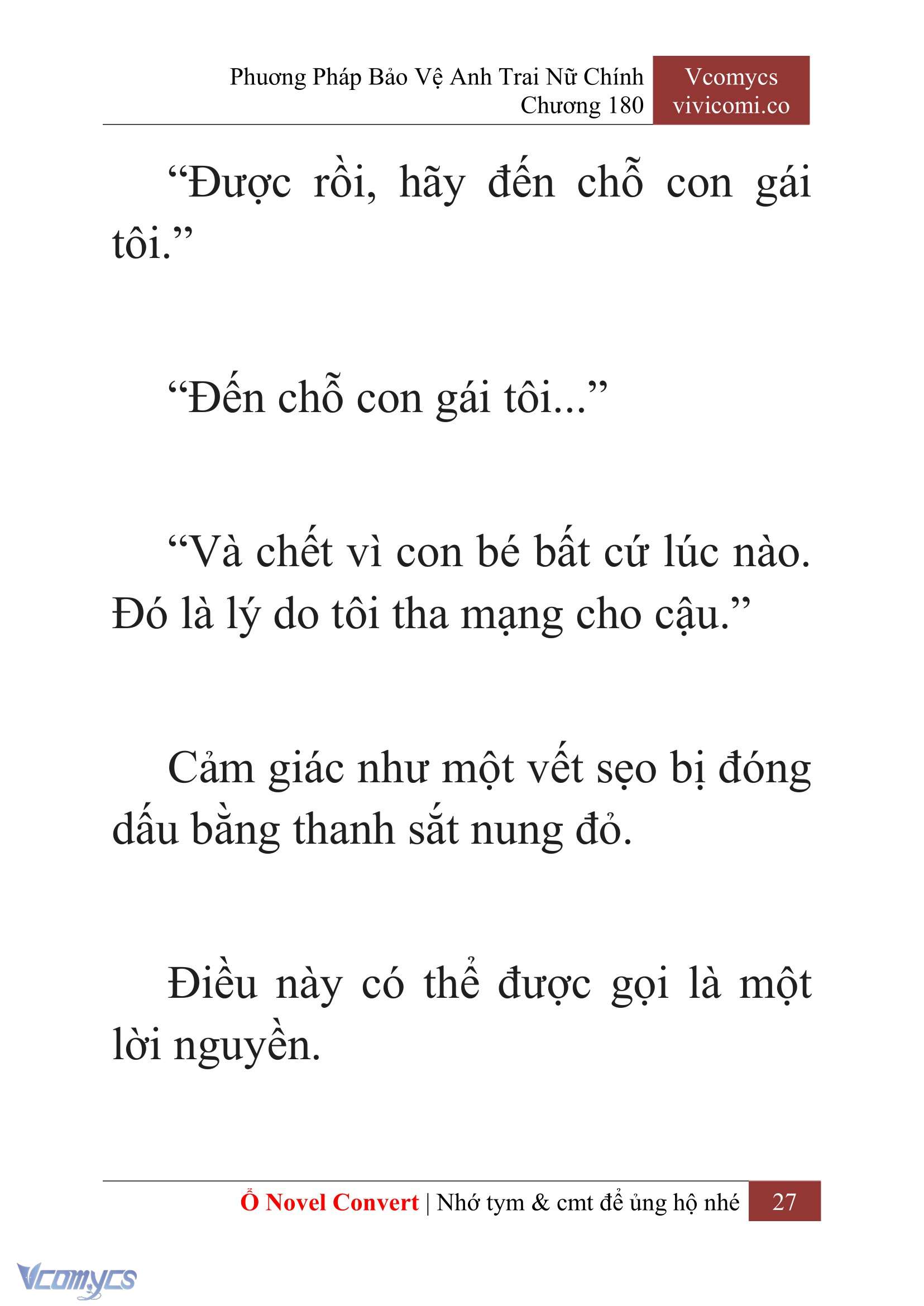[Novel] Phương Pháp Bảo Vệ Anh Trai Nữ Chính Chap 180 - Trang 2