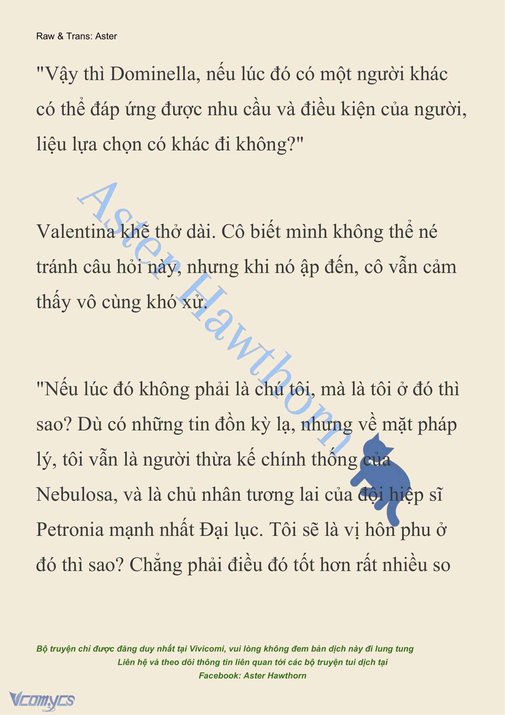 [NOVEL] Thiên Đường Của Valentina Chap 15 - Trang 2