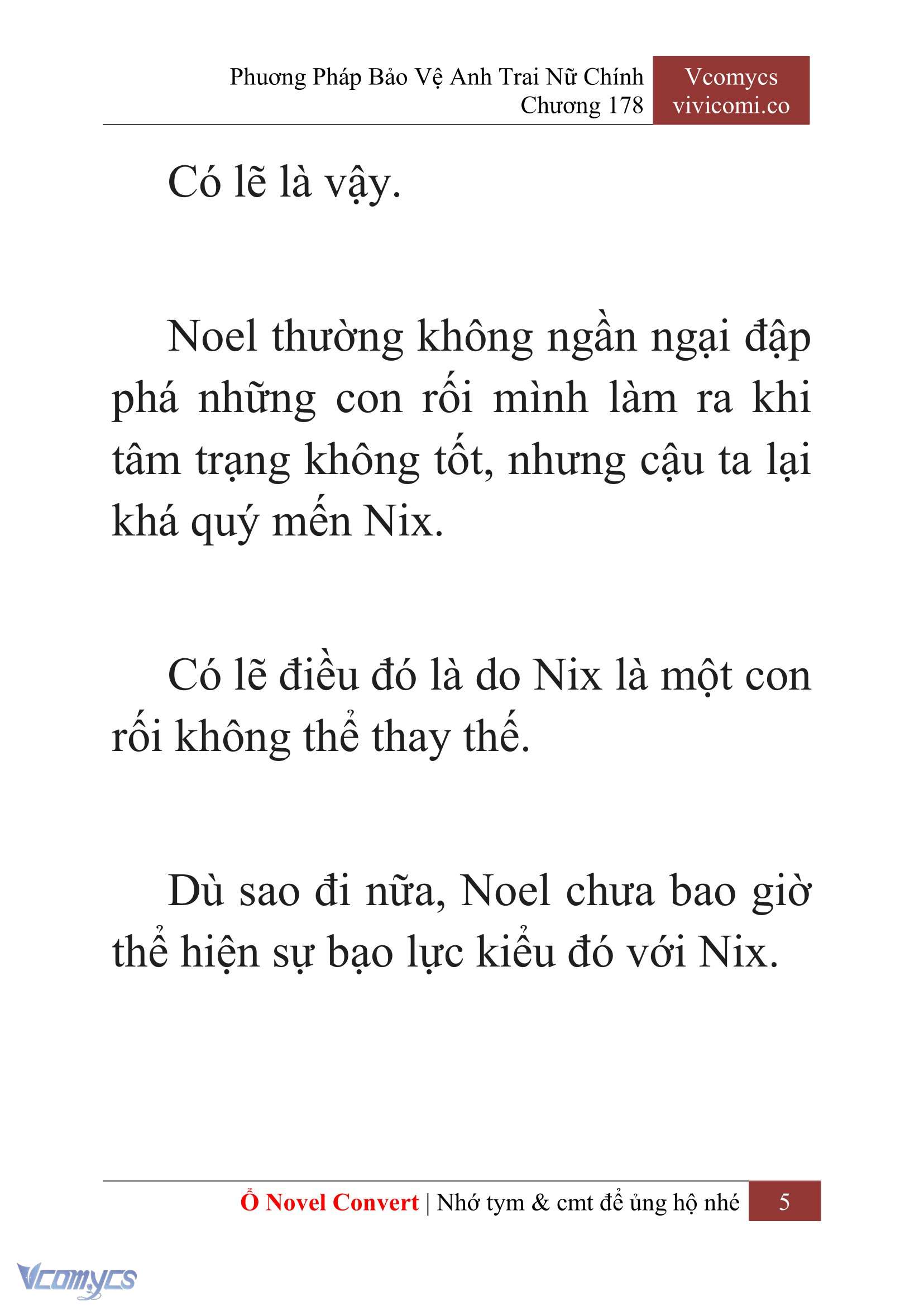 [Novel] Phương Pháp Bảo Vệ Anh Trai Nữ Chính Chap 178 - Trang 2