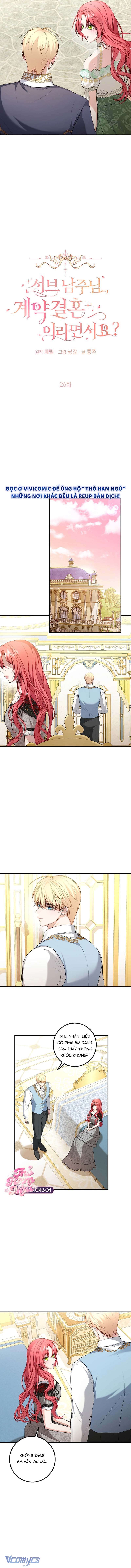 Nam Phụ À, Anh Nói Đó Chỉ Là Hôn Nhân Hợp Đồng Thôi Mà? Chap 26 - Next Chap 28