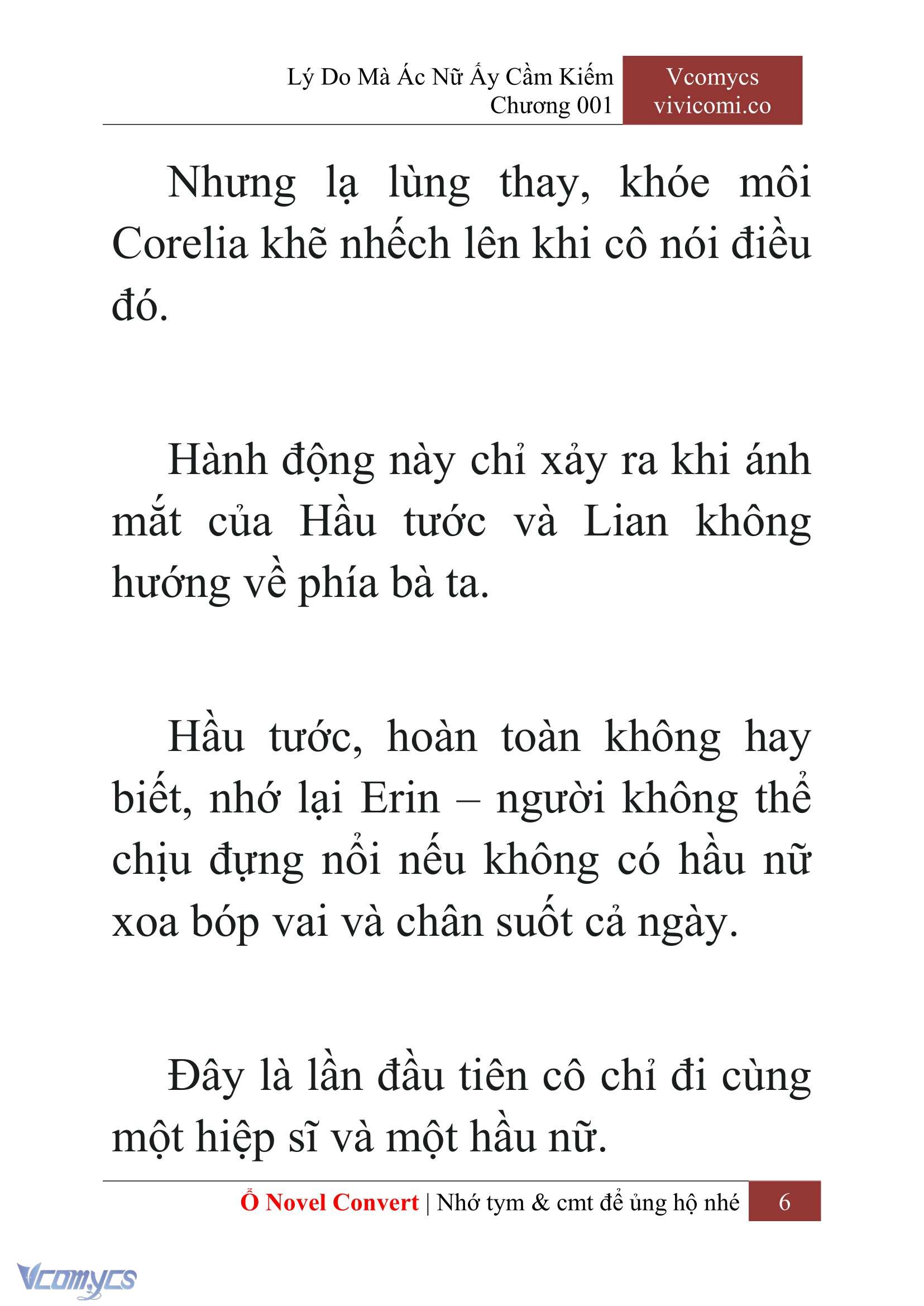 [Novel] Lý Do Mà Ác Nữ Ấy Cầm Kiếm Chap 1 - Trang 2