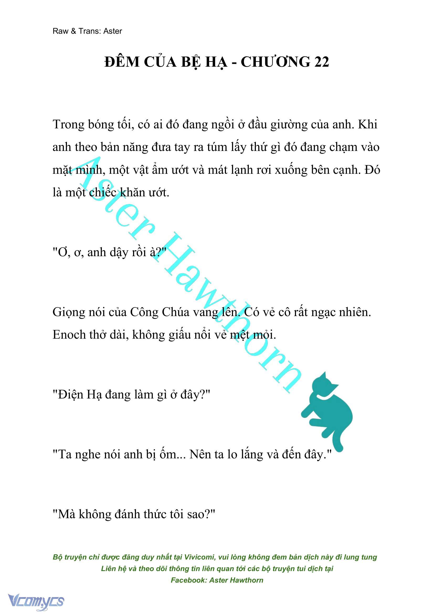 [NOVEL] Đêm Của Bệ Hạ Chap 22 - Trang 2