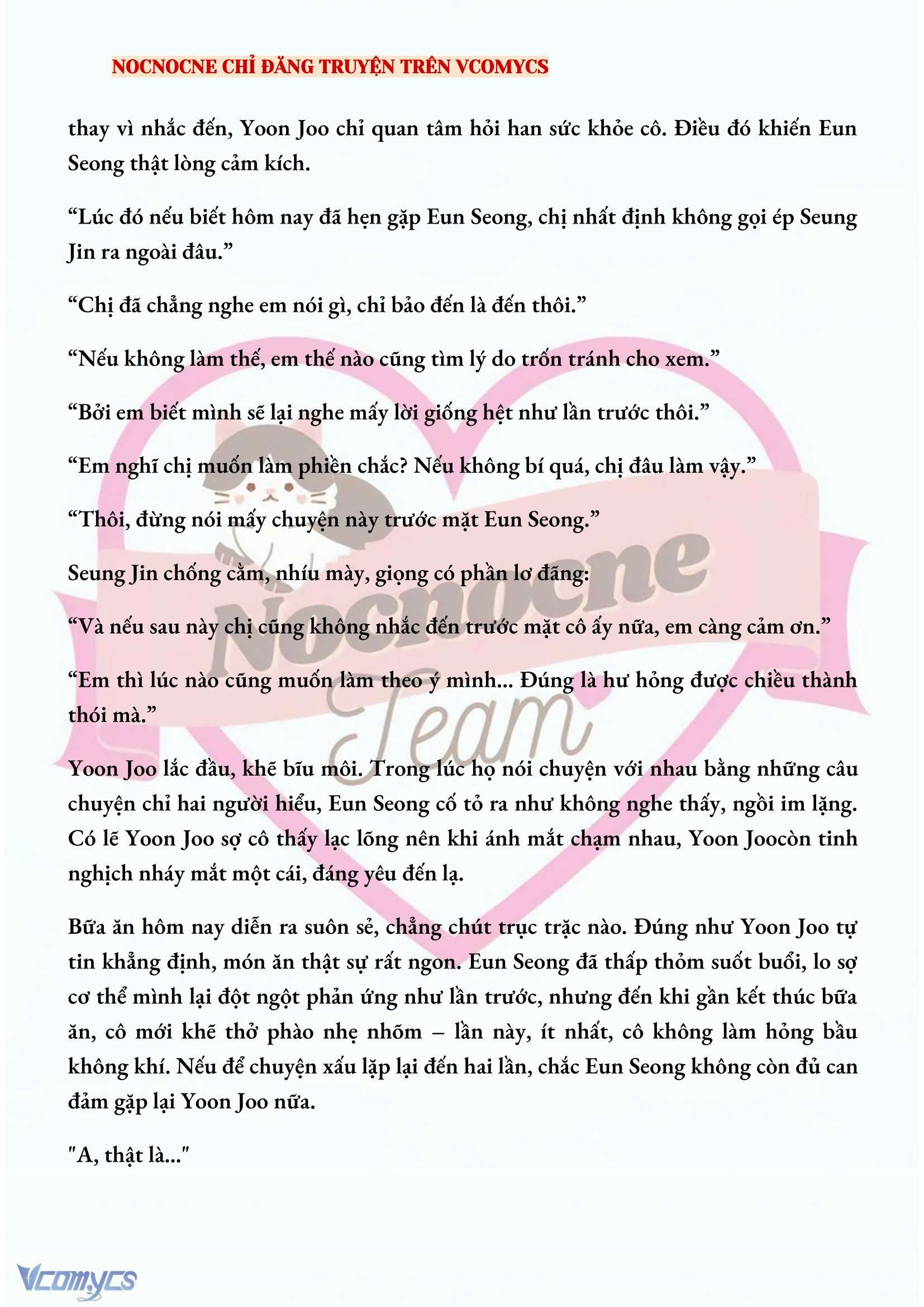 [NOVEL] CHÚNG TA KẾT THÚC VÀO MÙA THU Chap 45 - Trang 2