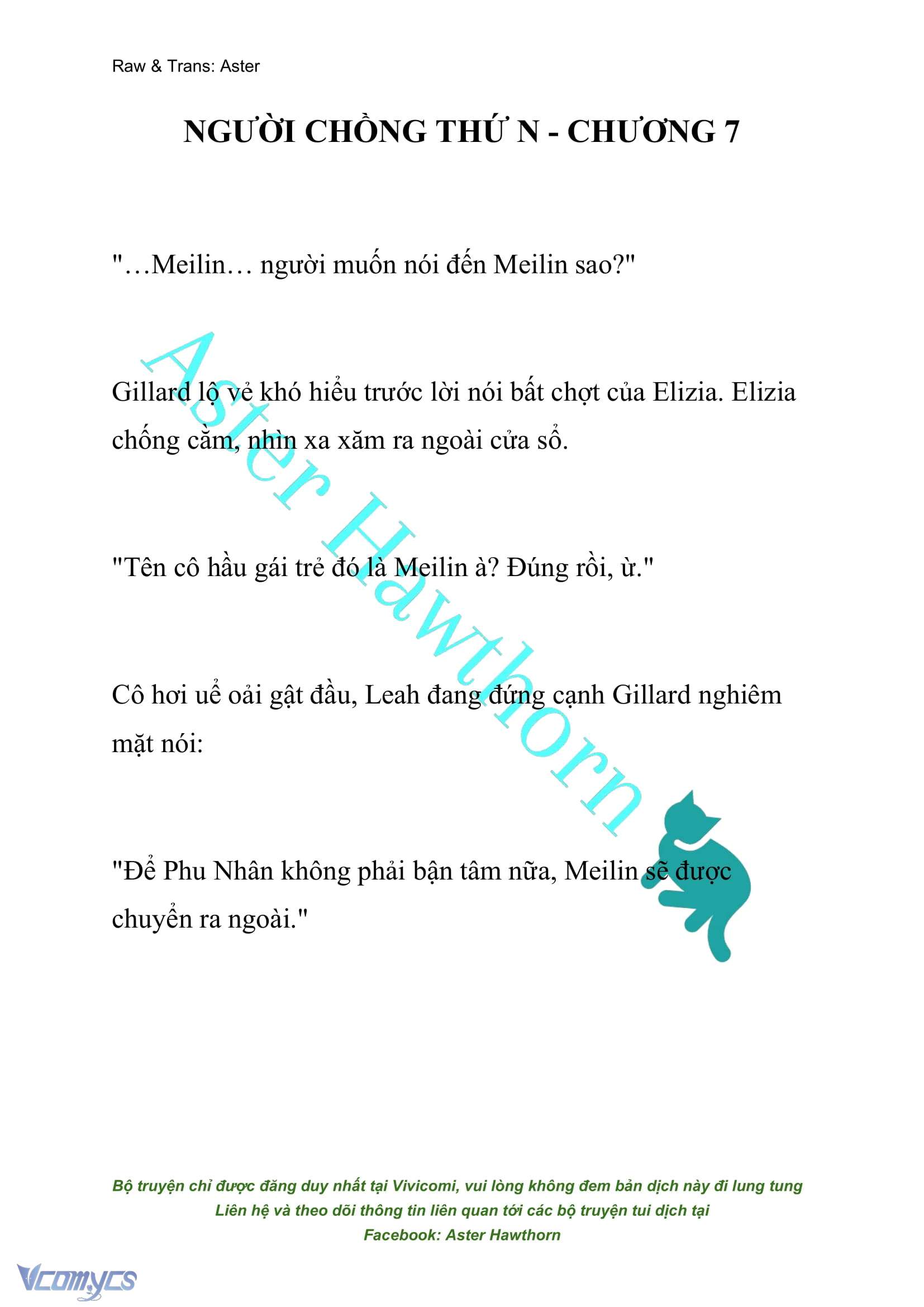 [NOVEL] Người Chồng Thứ N Chap 7 - Trang 2