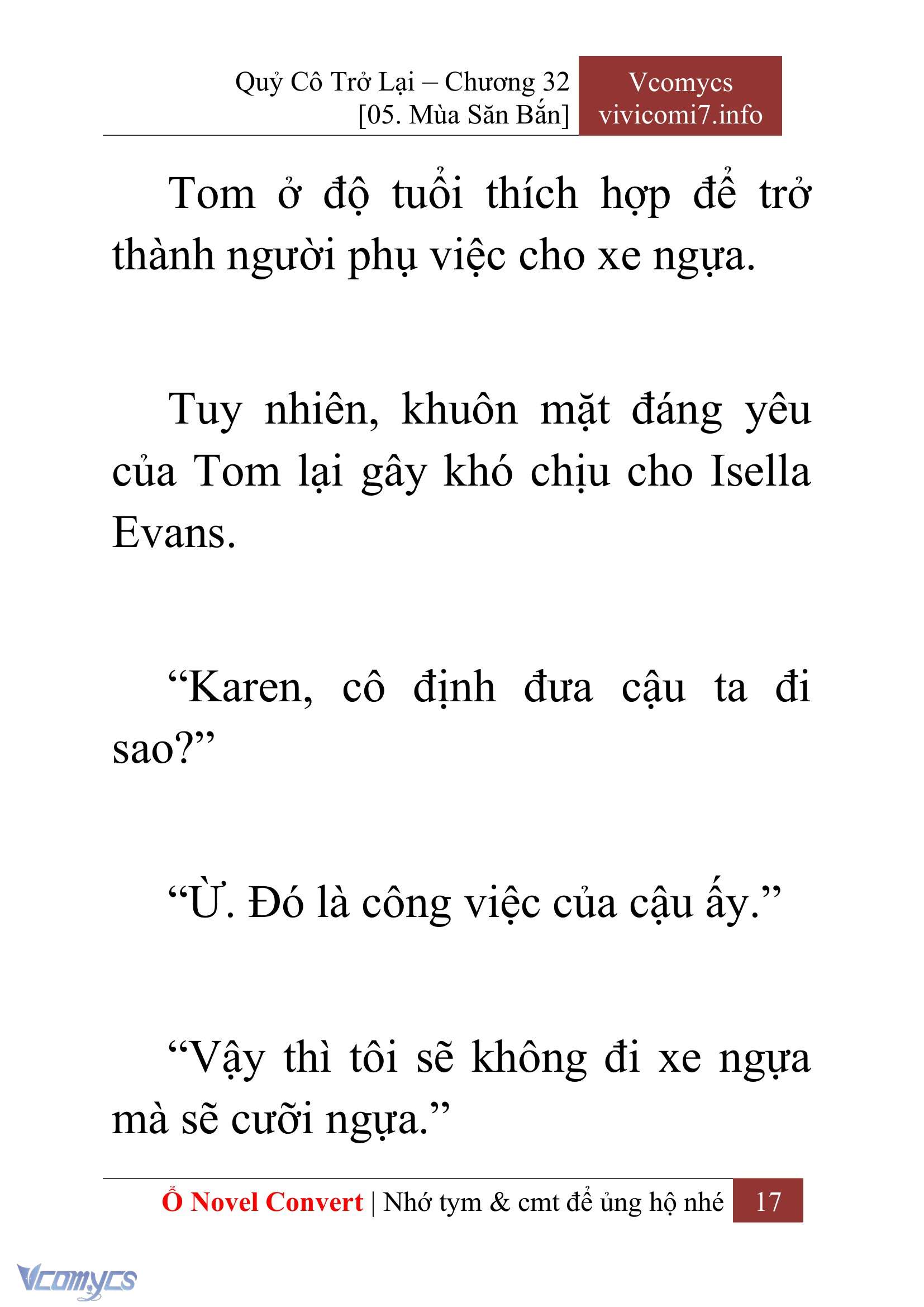 [Novel] Quý Cô Trở Lại Chap 32 - Trang 2