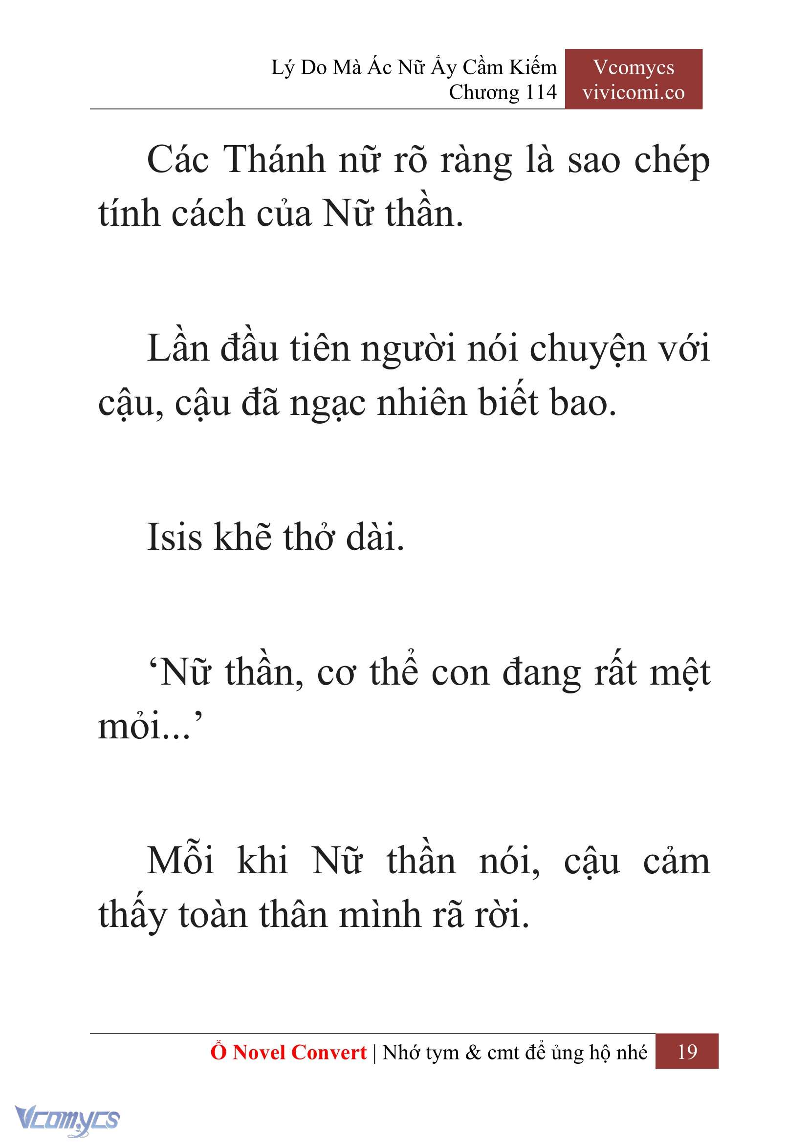 [Novel] Lý Do Mà Ác Nữ Ấy Cầm Kiếm Chap 114 - Trang 2