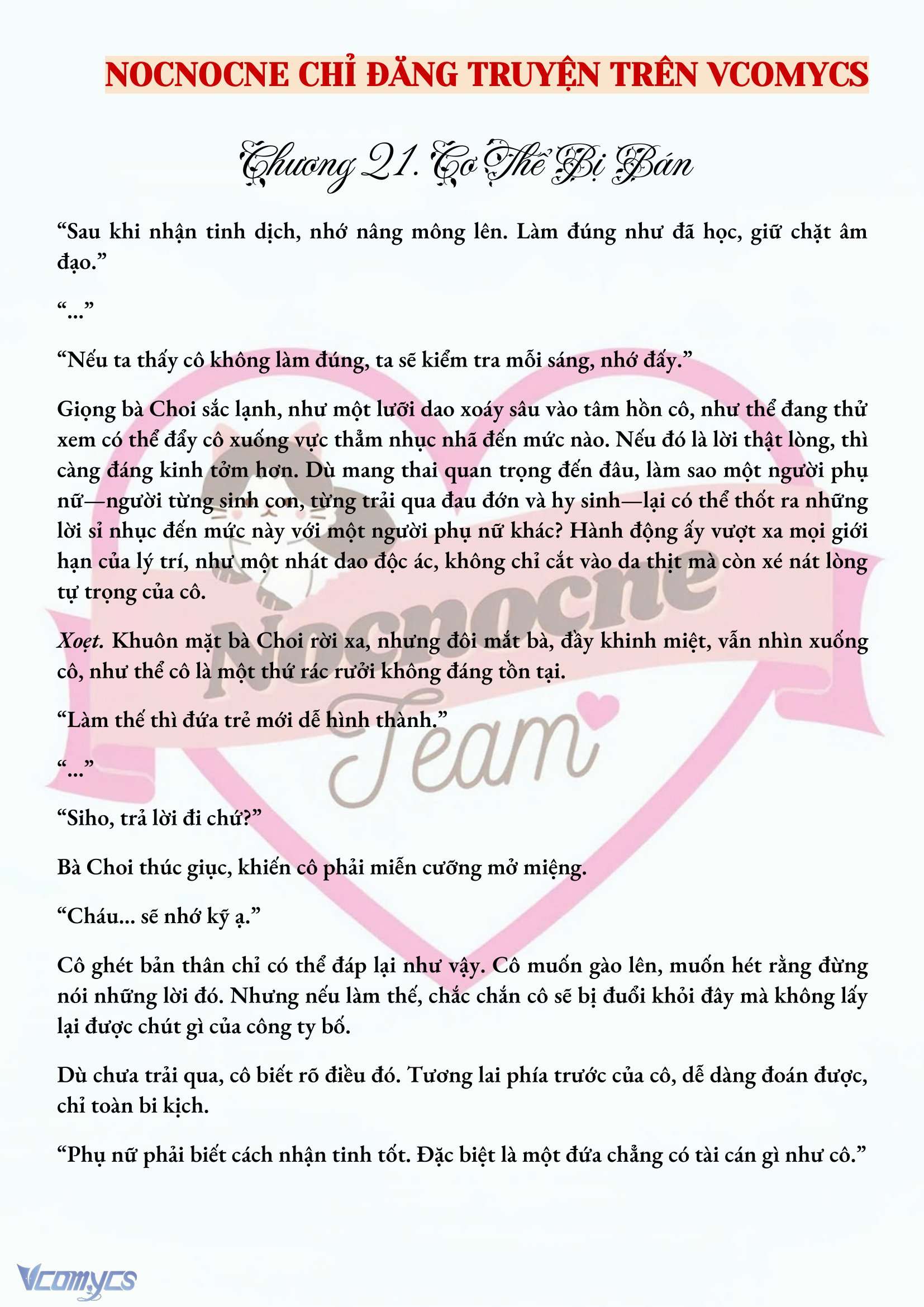 [NOVEL] MANG THAI, CƯỠNG ĐOẠT Chap 21 - Trang 2