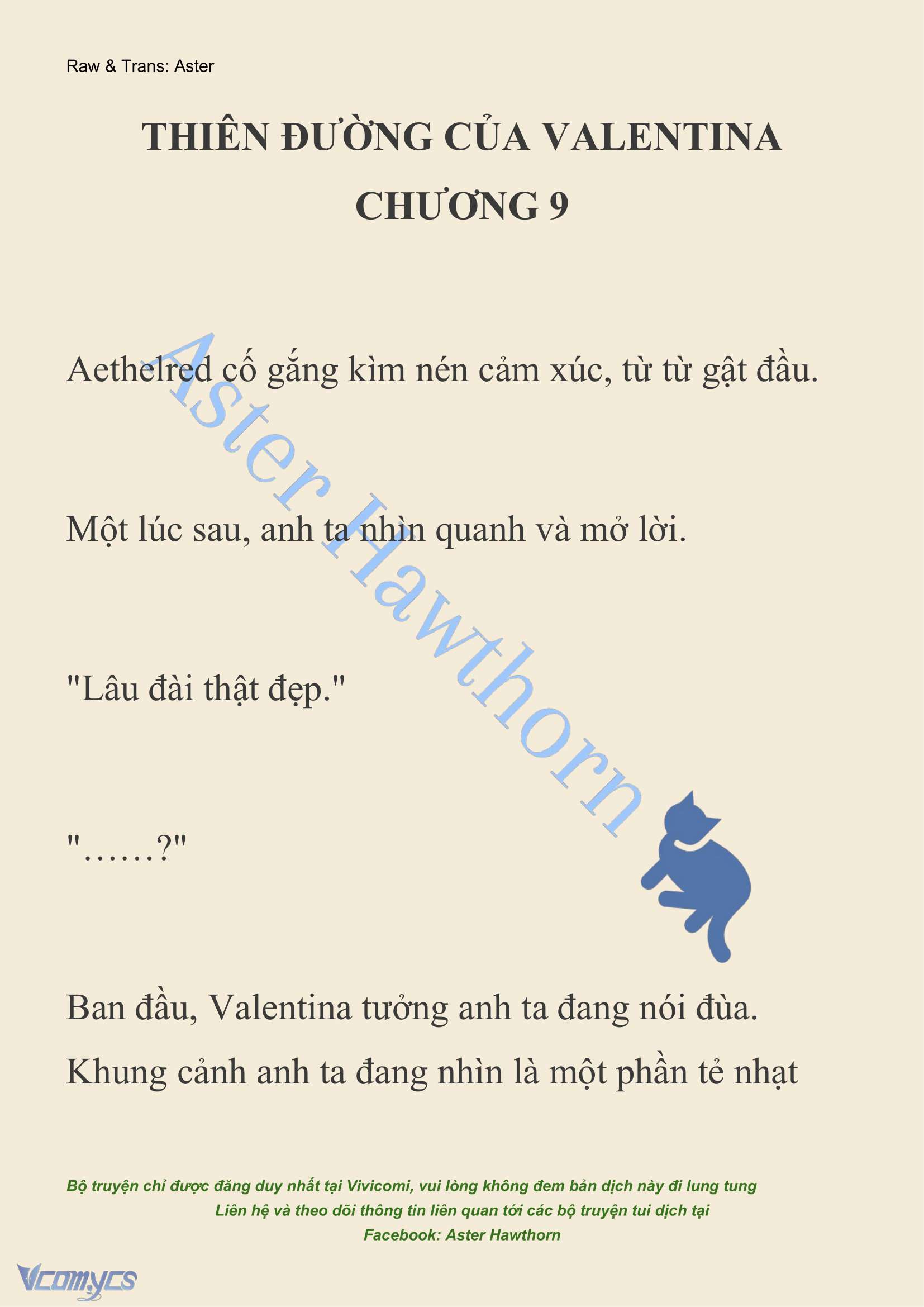 [NOVEL] Thiên Đường Của Valentina Chap 9 - Trang 2