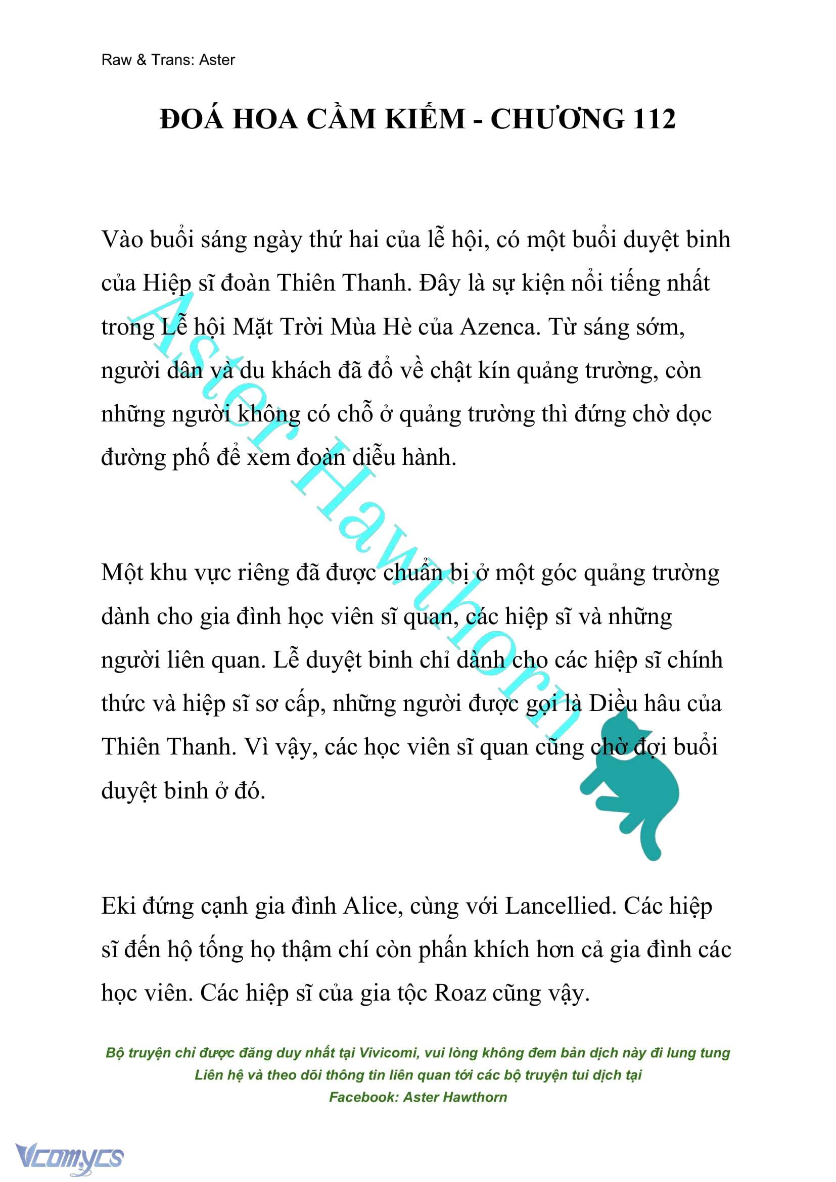 [NOVEL] Đóa Hoa Cầm Kiếm Chap 112 - Trang 2