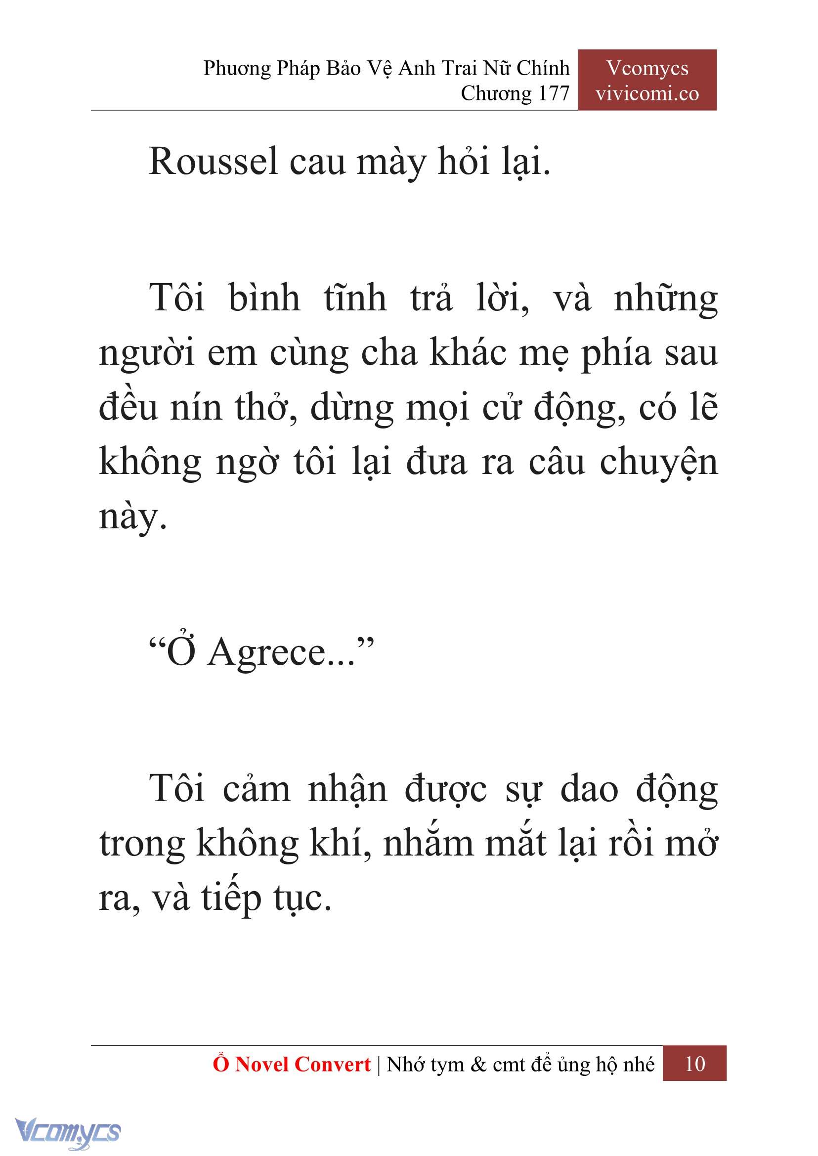 [Novel] Phương Pháp Bảo Vệ Anh Trai Nữ Chính Chap 177 - Trang 2