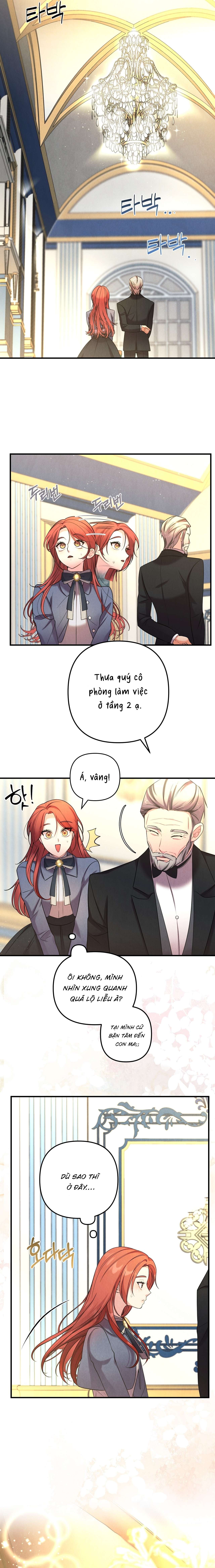 Tôi vừa xin được việc tại một biệt thự ma ám Chap 2 - Trang 4