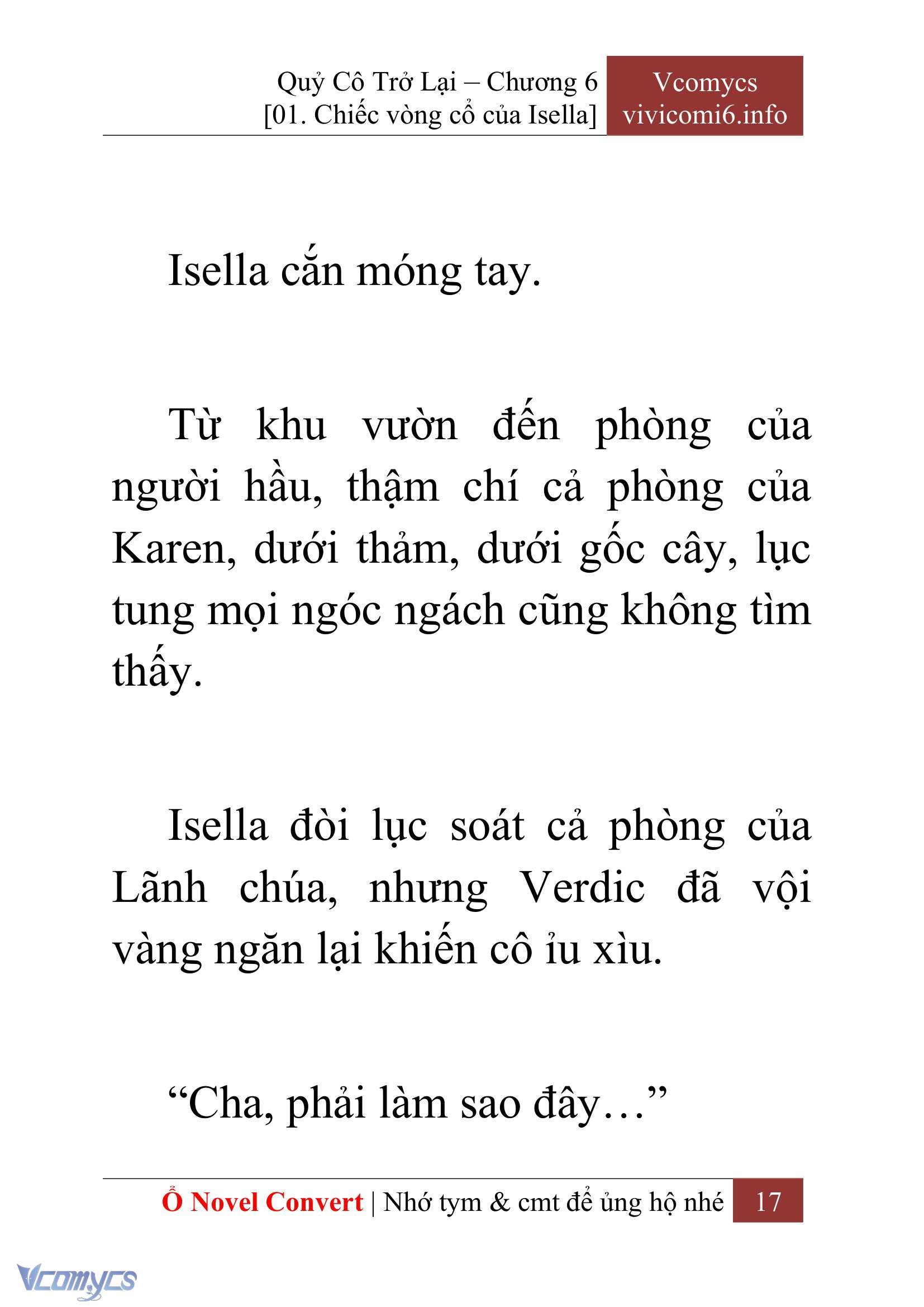 [Novel] Quý Cô Trở Lại Chap 6 - Trang 2