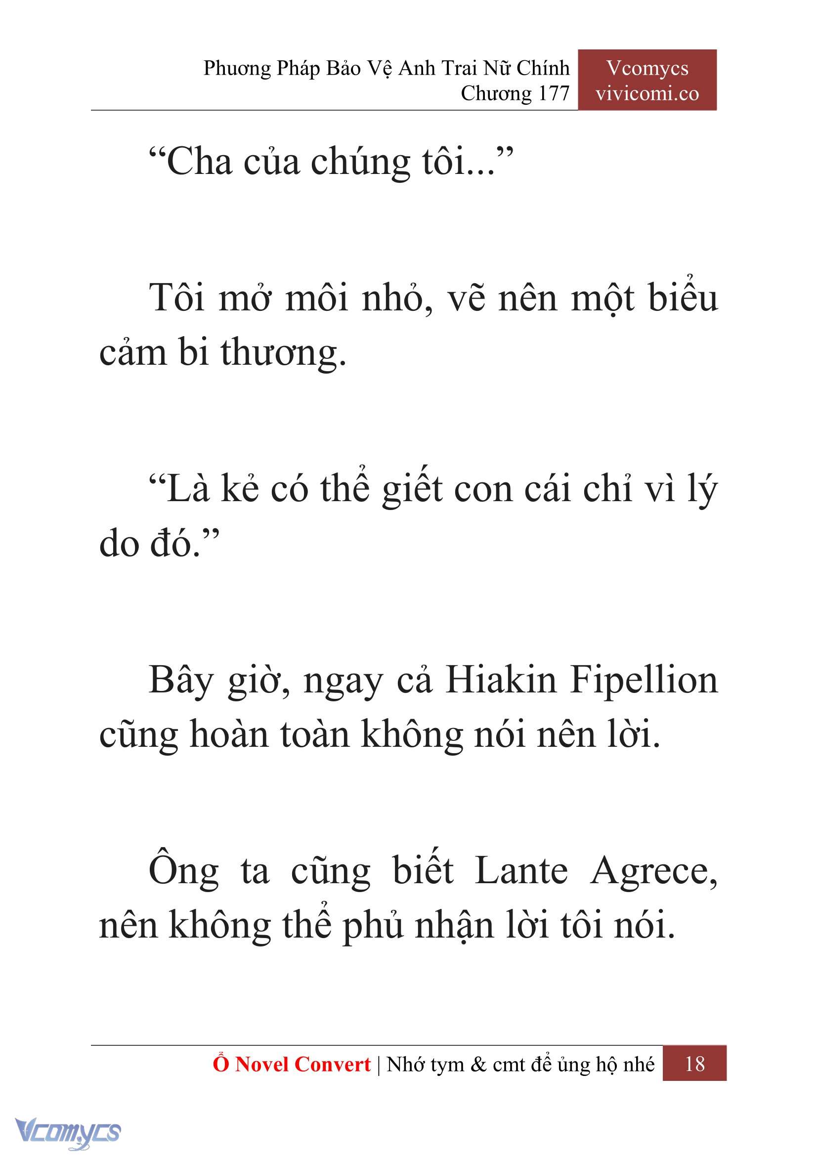 [Novel] Phương Pháp Bảo Vệ Anh Trai Nữ Chính Chap 177 - Trang 2
