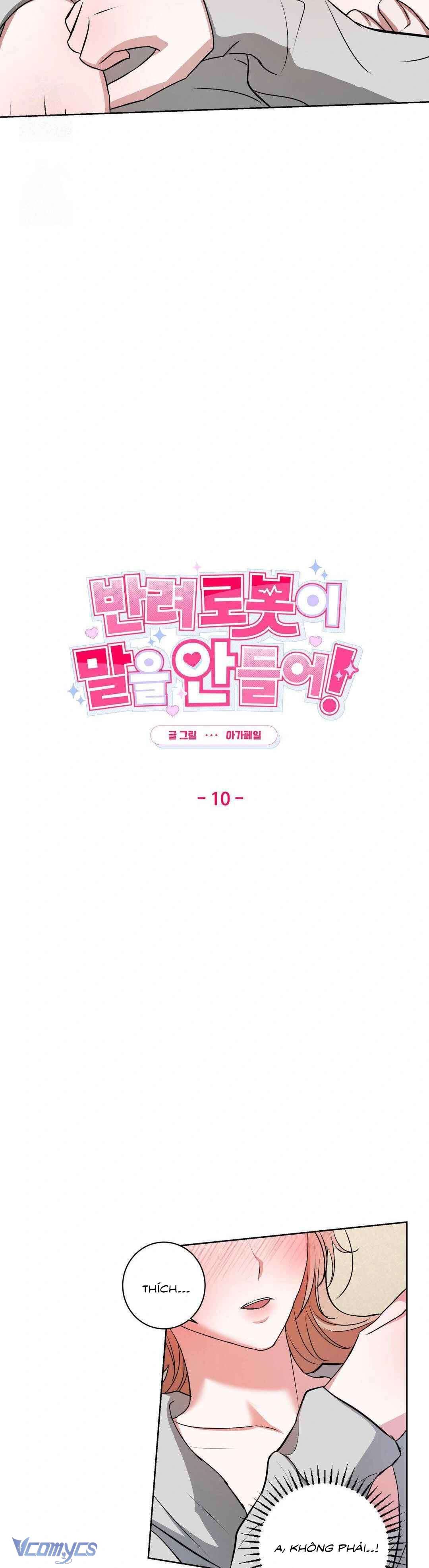 [18+] Robot Thú Cưng Không Nghe Lời Chap 10 - Next Chap 11