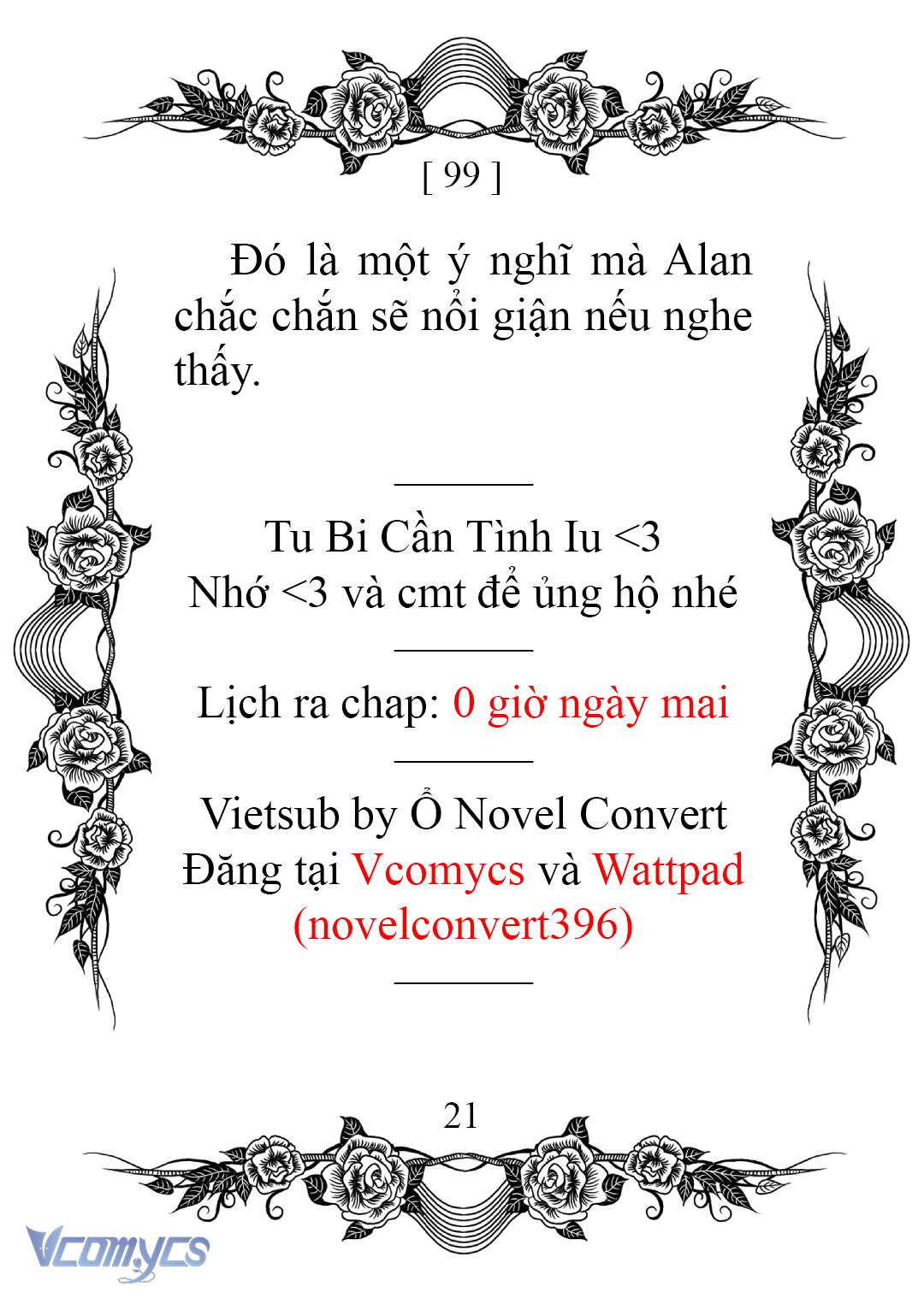 [Novel] Chào Mừng Đến Với Dinh Thự Hoa Hồng Chap 99 - Trang 2