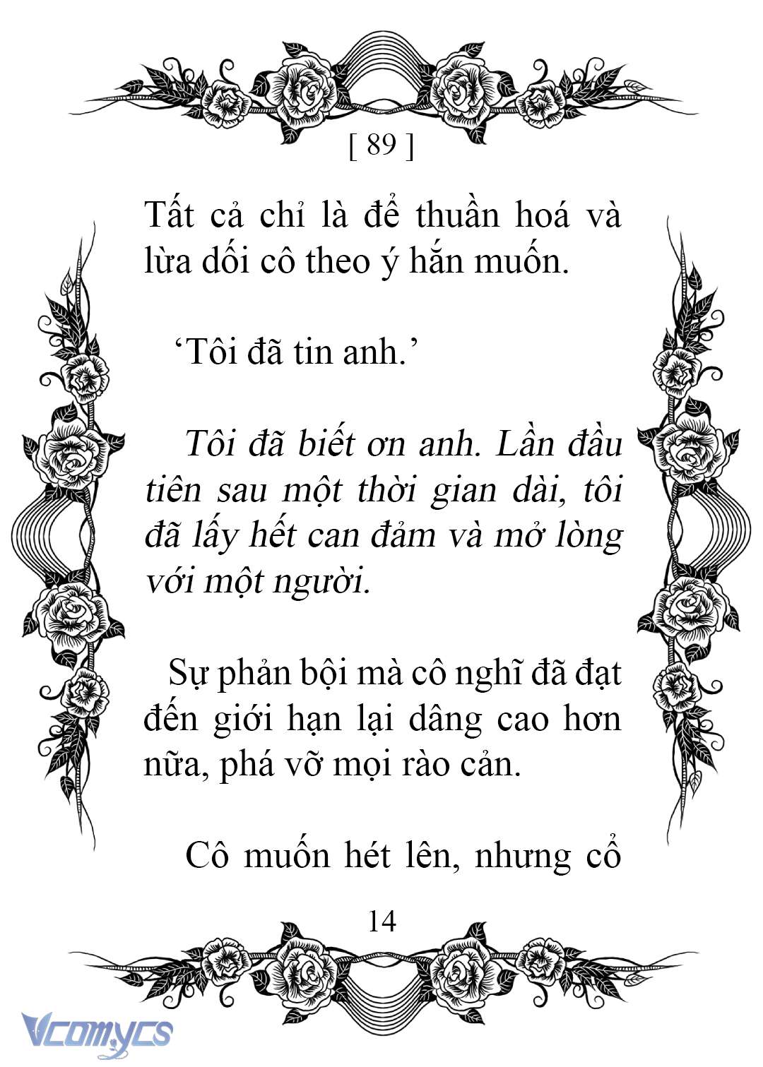 [Novel] Chào Mừng Đến Với Dinh Thự Hoa Hồng Chap 89 - Trang 2