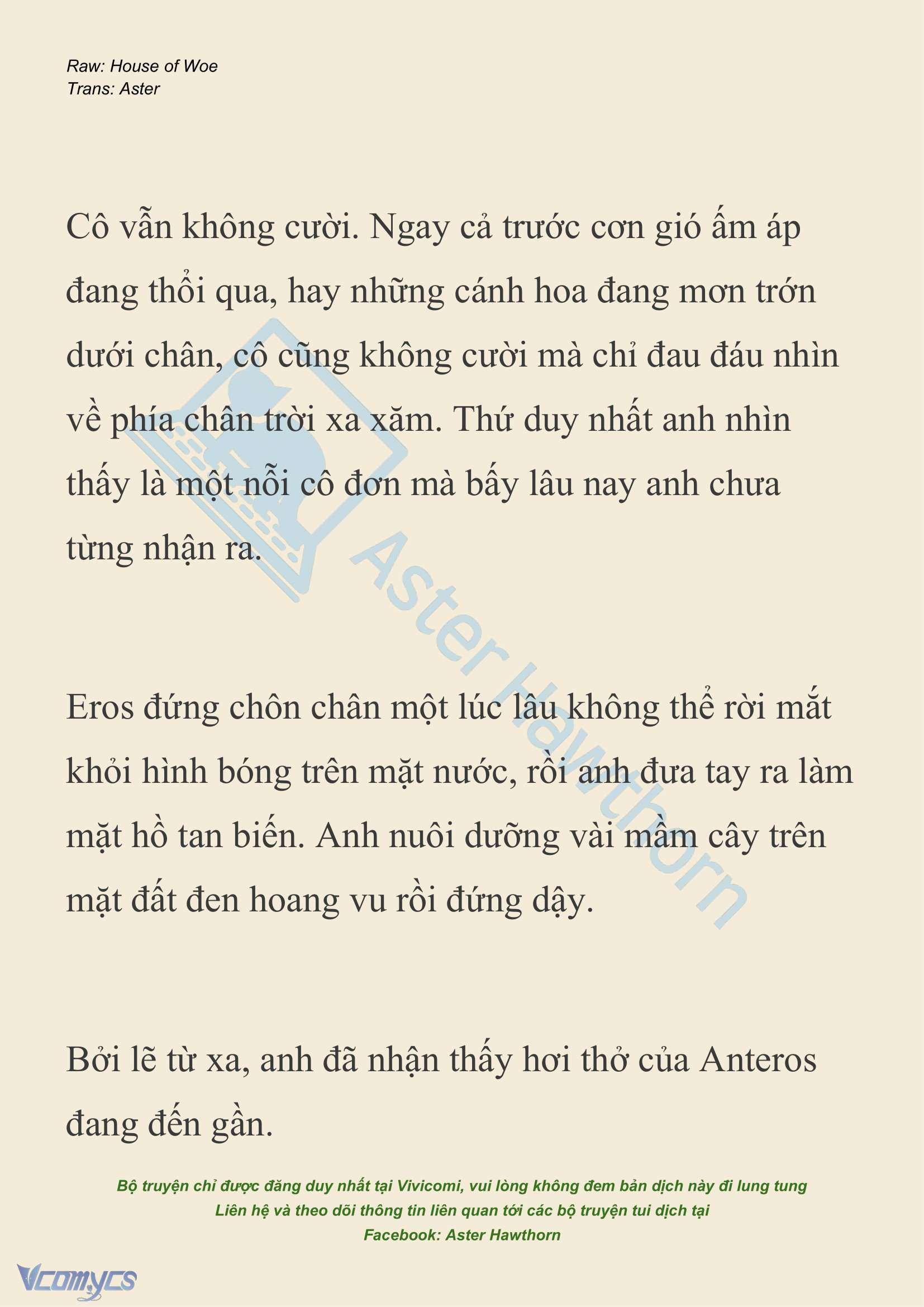 [NOVEL] Dành Cho Các Nữ Thần: Dành cho Psyche Chap 25 - Trang 2