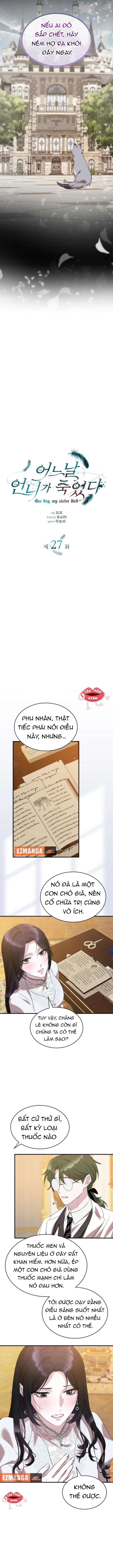 Vào Ngày Mà Chị Gái Tôi Qua Đời Chap 27 - Next Chap 28