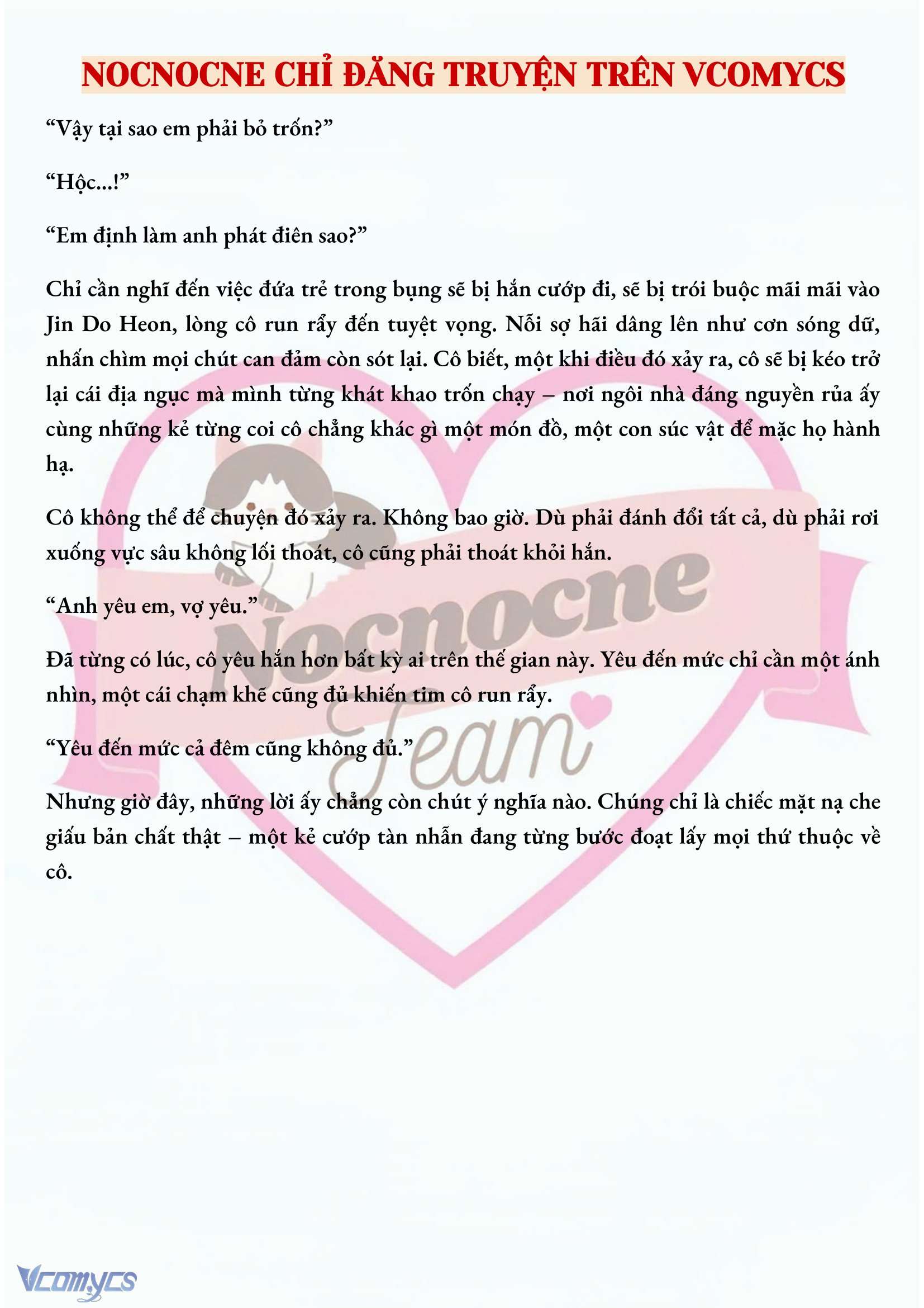 [NOVEL] MANG THAI, CƯỠNG ĐOẠT Chap 1 - Trang 2