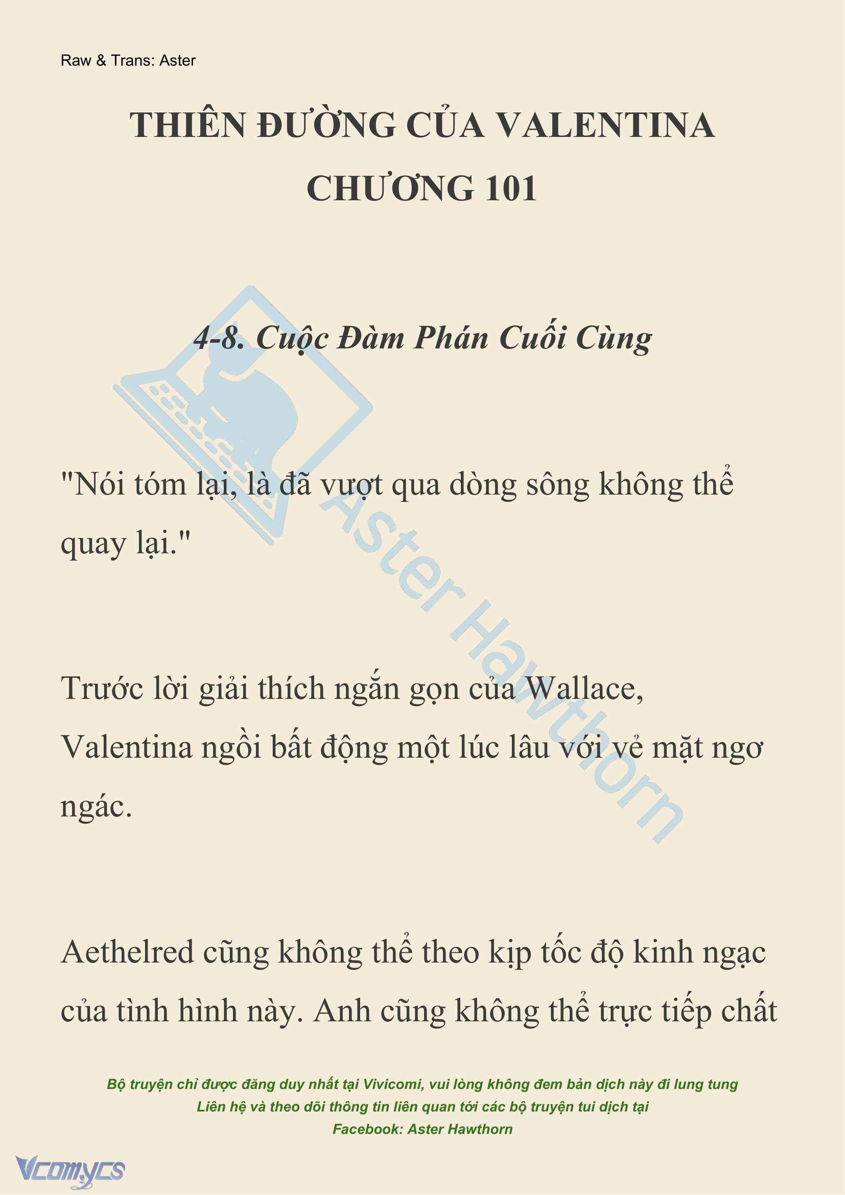 [NOVEL] Thiên Đường Của Valentina Chap 101 - Trang 2