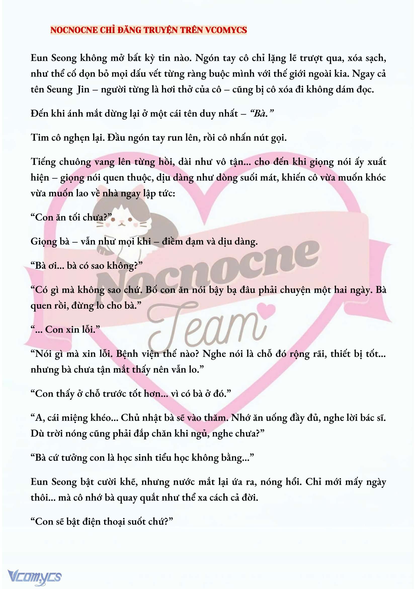 [NOVEL] CHÚNG TA KẾT THÚC VÀO MÙA THU Chap 52 - Trang 2