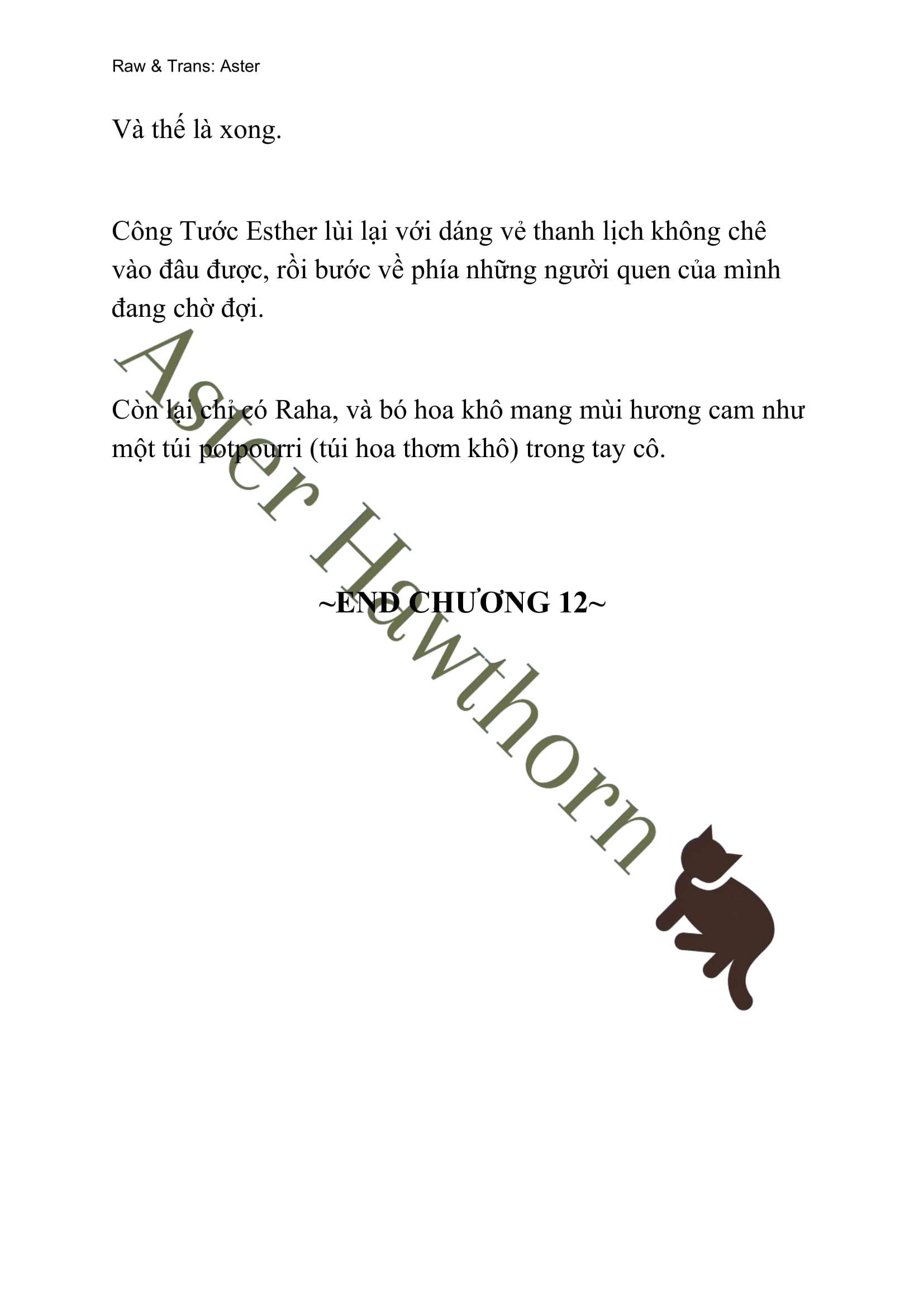 [NOVEL] Búp Bê Trong Phòng Ngủ Của Công Chúa Chap 12 - Next Chap 13