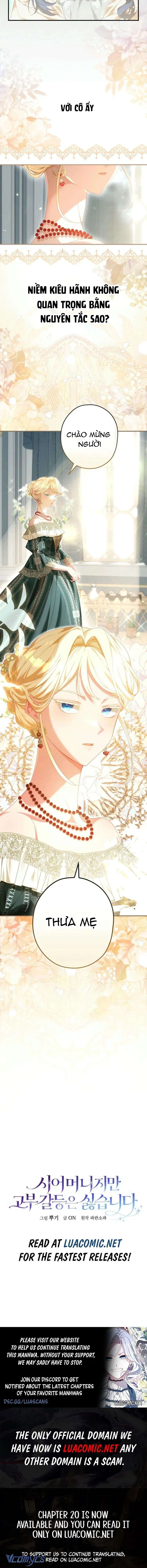 Tuy Là Mẹ Chồng Nhưng Tôi Không Thích Mâu Thuẫn Giữa Mẹ Chồng Và Nàng Dâu Chap 1 - Next Chap 2