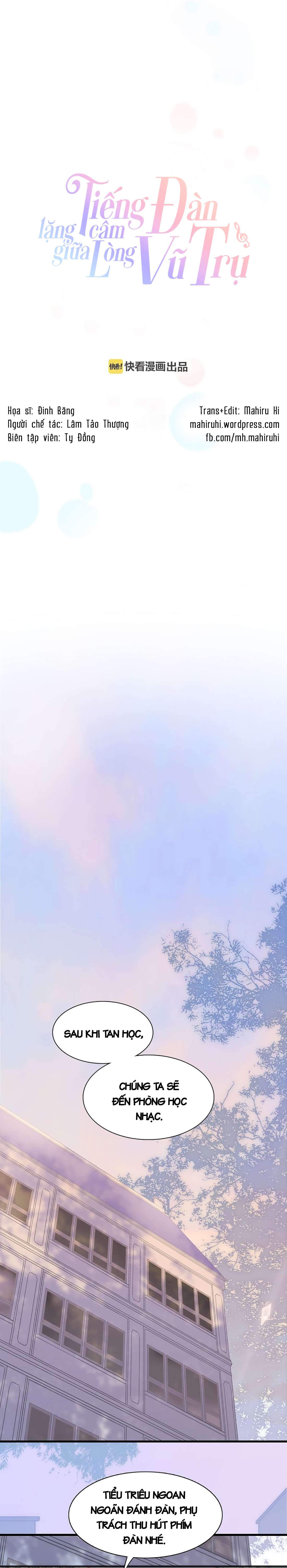 Tiếng Đàn Lặng Câm Giữa Lòng Vũ Trụ Chapter 18 - Next Chapter 19