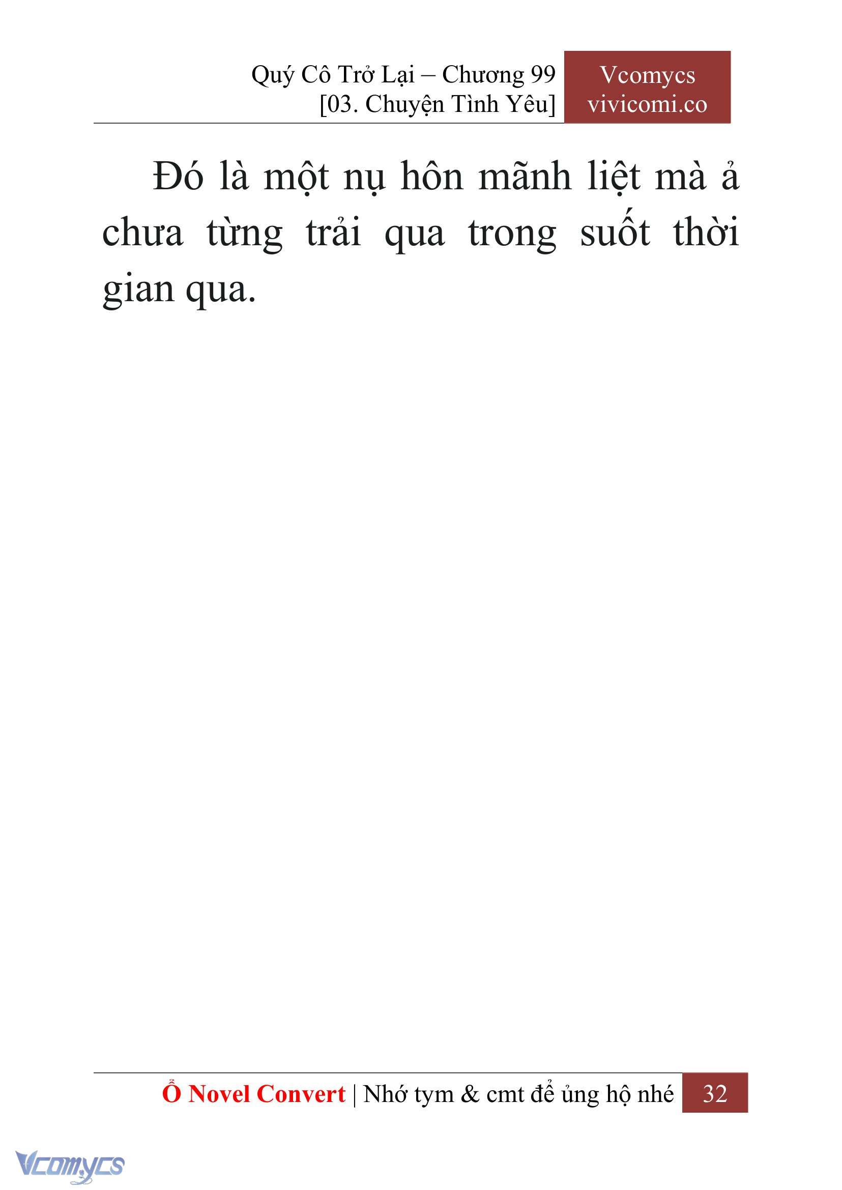 [Novel] Quý Cô Trở Lại Chap 99 - Trang 2