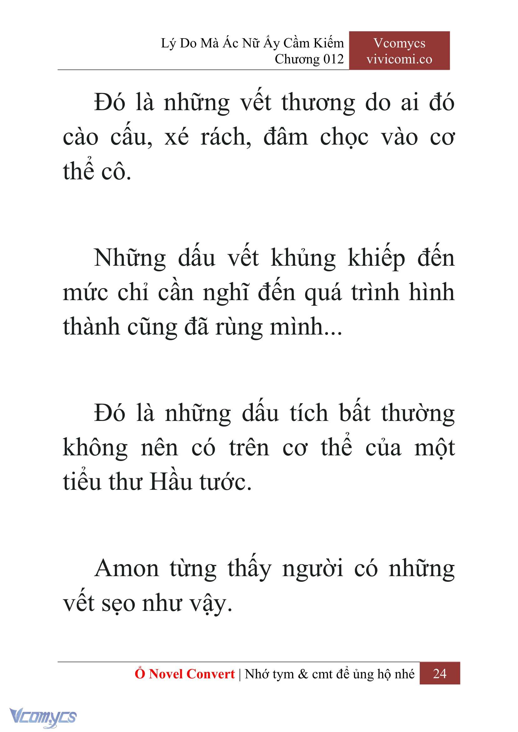 [Novel] Lý Do Mà Ác Nữ Ấy Cầm Kiếm Chap 12 - Trang 2