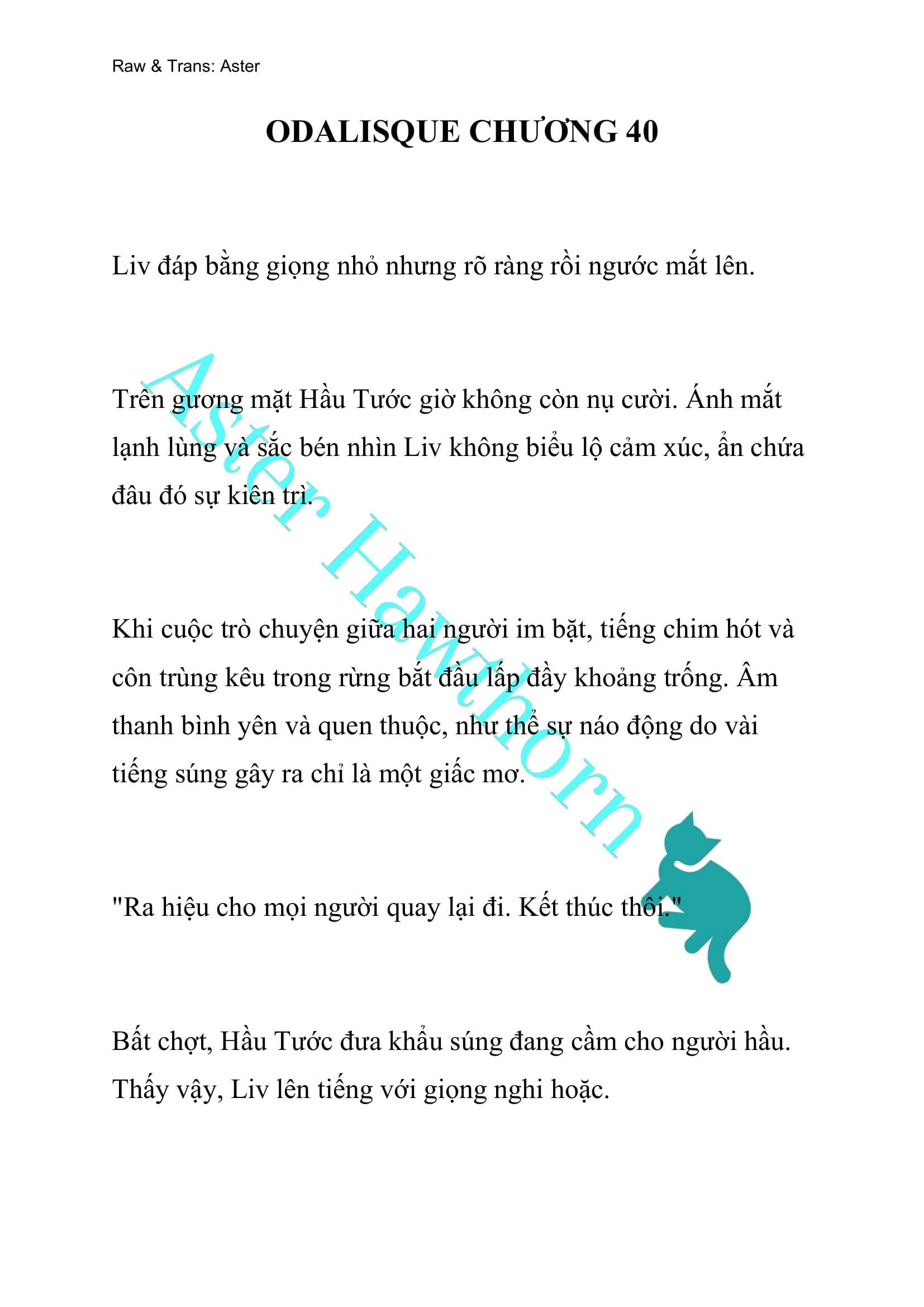 [NOVEL] Odalisque Chap 40 - Next Chap 41