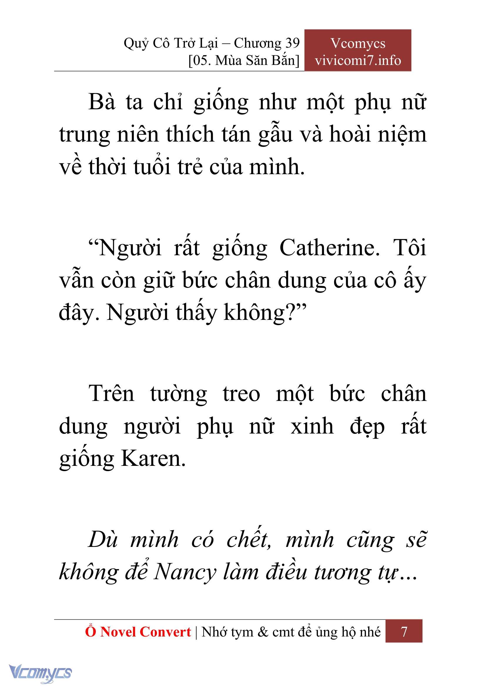 [Novel] Quý Cô Trở Lại Chap 39 - Trang 2
