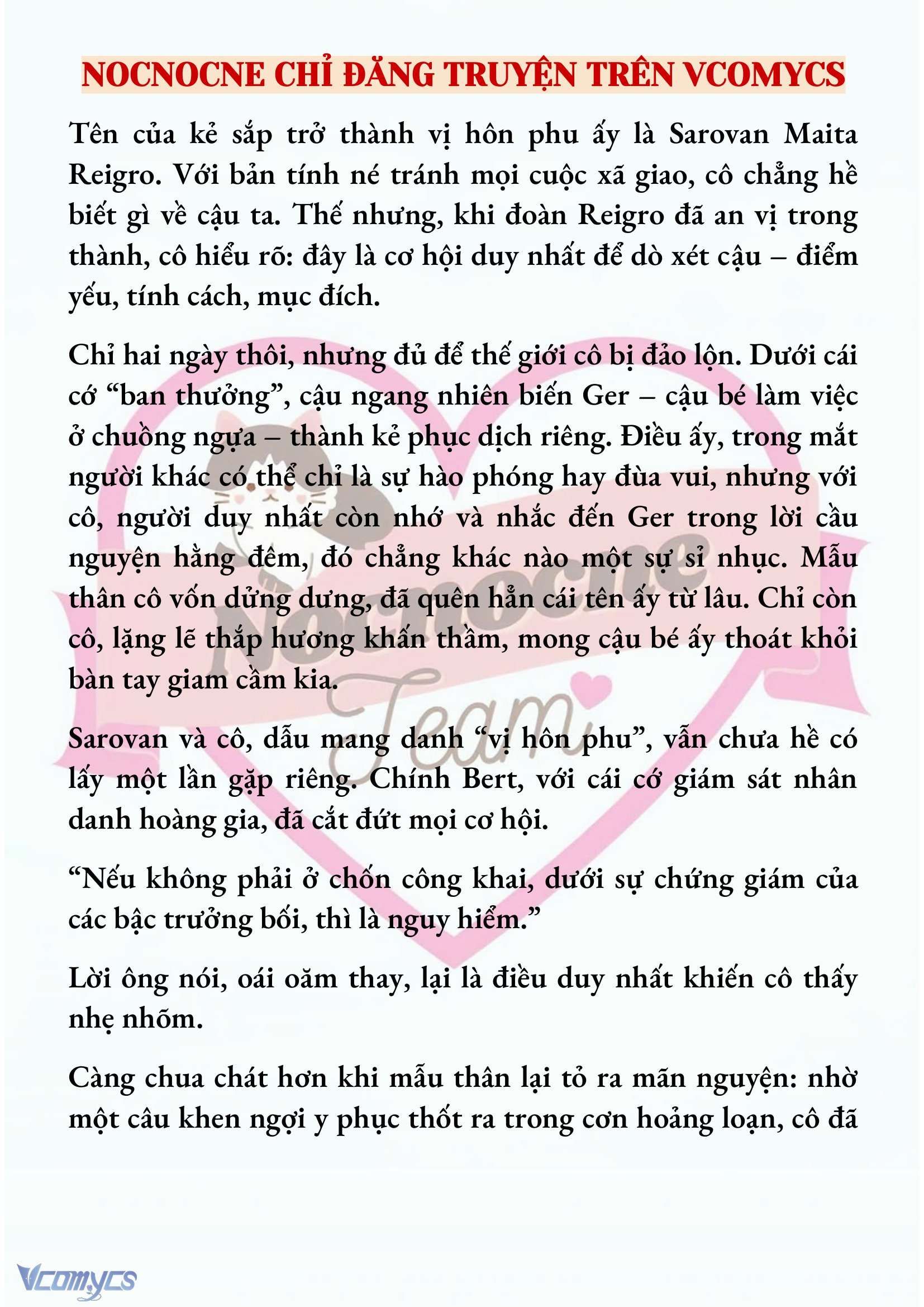 [NOVEL] CÁ RỪNG KHÔN NGOAN Chap 15 - Trang 2